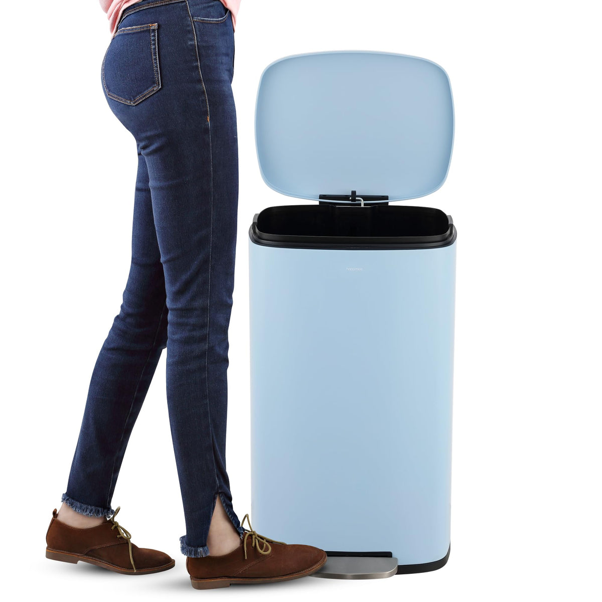 Curtis 8 Gal Step Trash Can Soft Close 25"