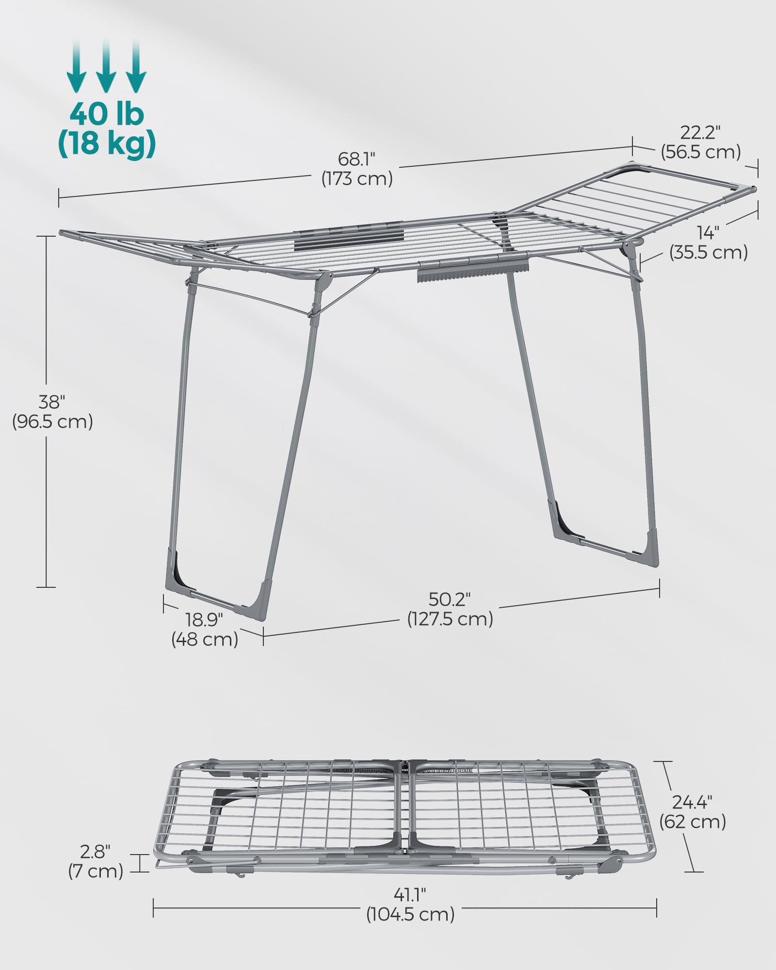 Clothes Drying Rack Foldable