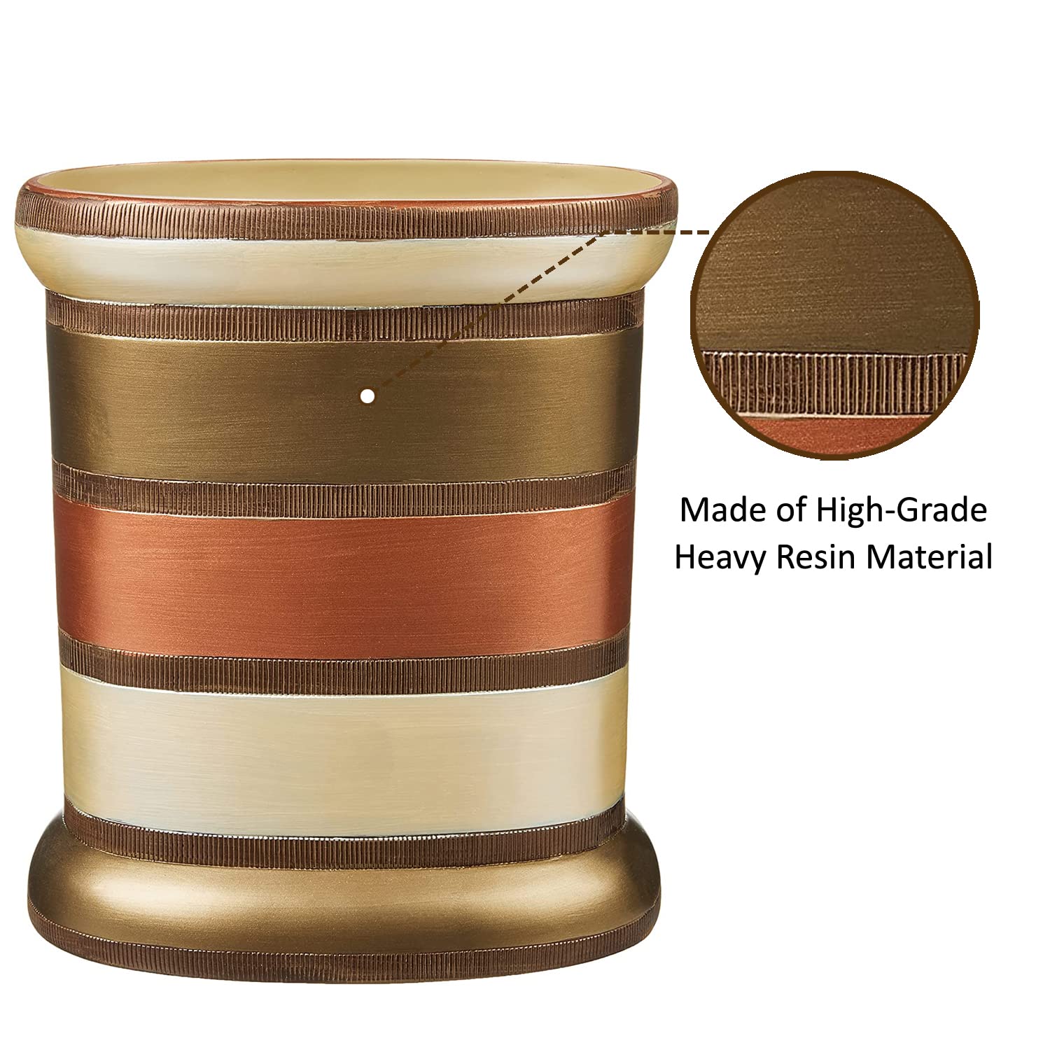 Decorative Trash Can for Bathroom
