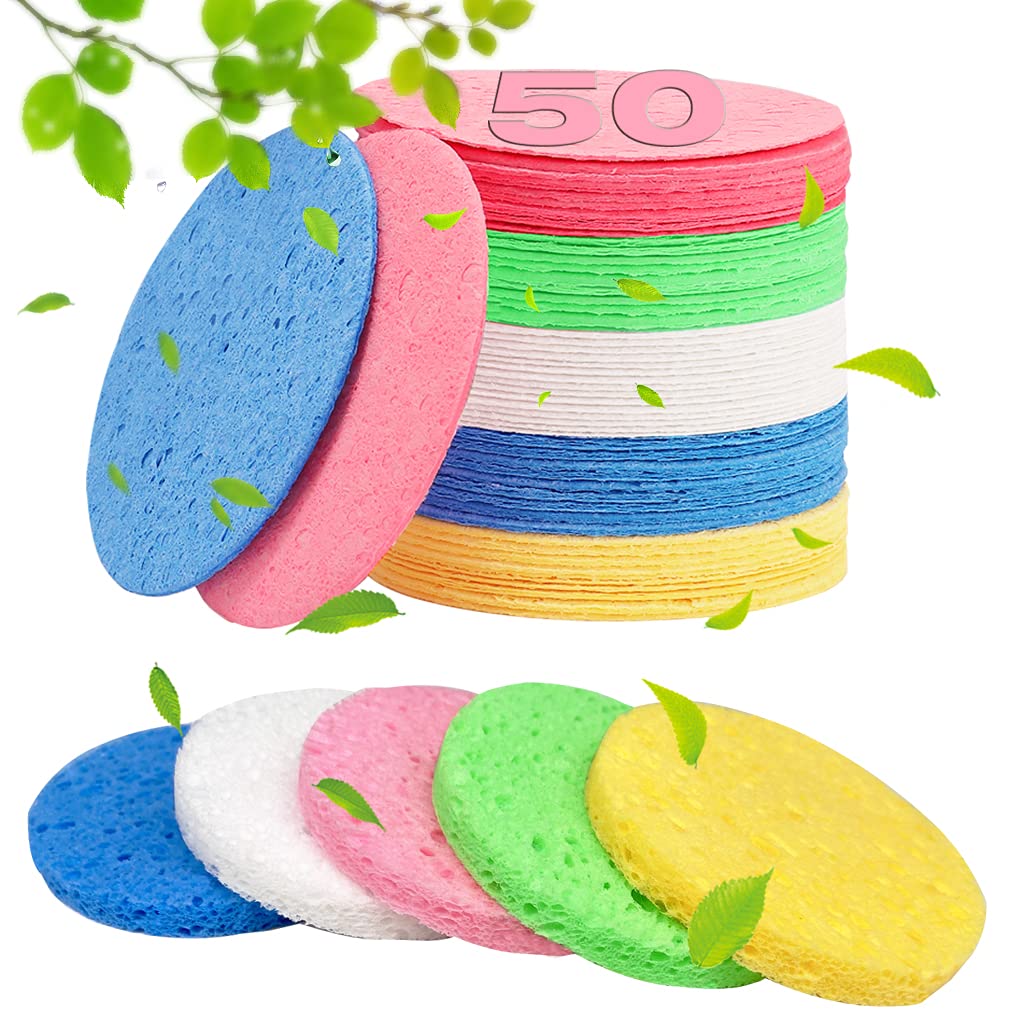 Facial Sponges (50 Count)