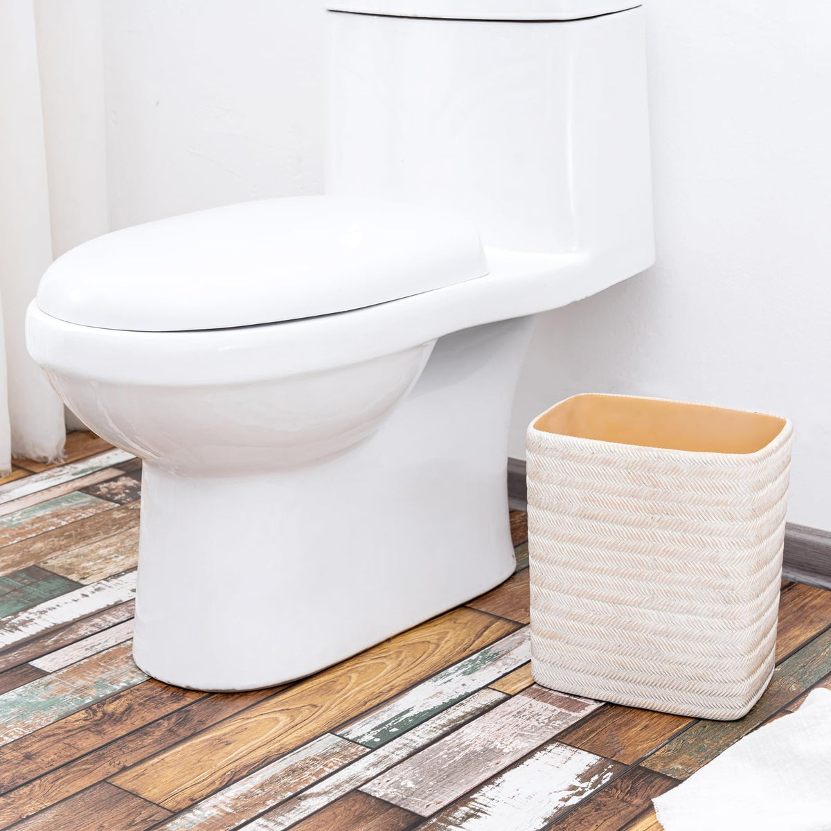 Bathroom Trash Can 1.8 Gallon Small Kitchen Garbage Can
