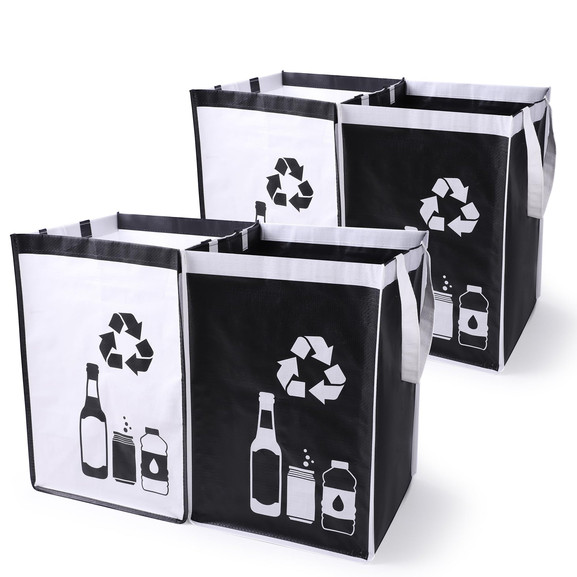 Recycle Waste Bag for Kitchen Home (4 Count)