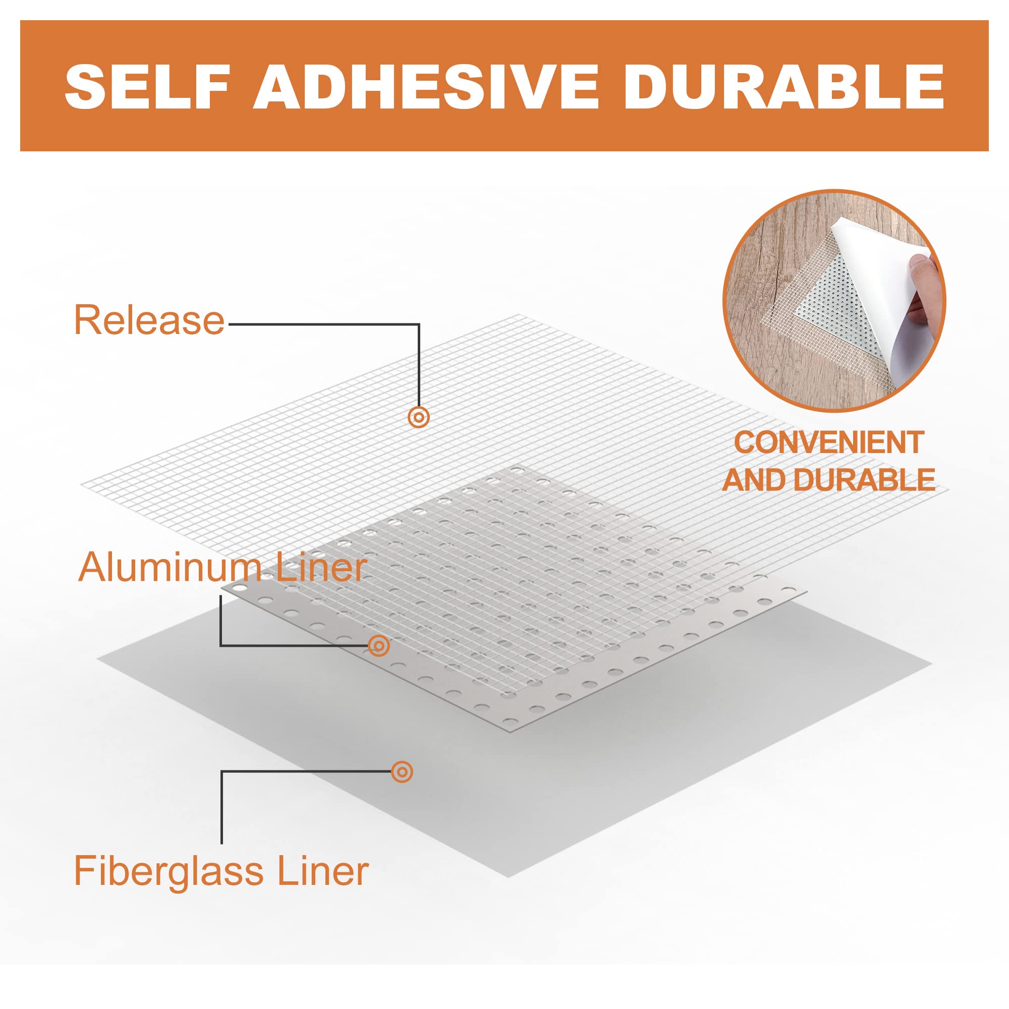 Self Adhesive Drywall Repair Patch Kit