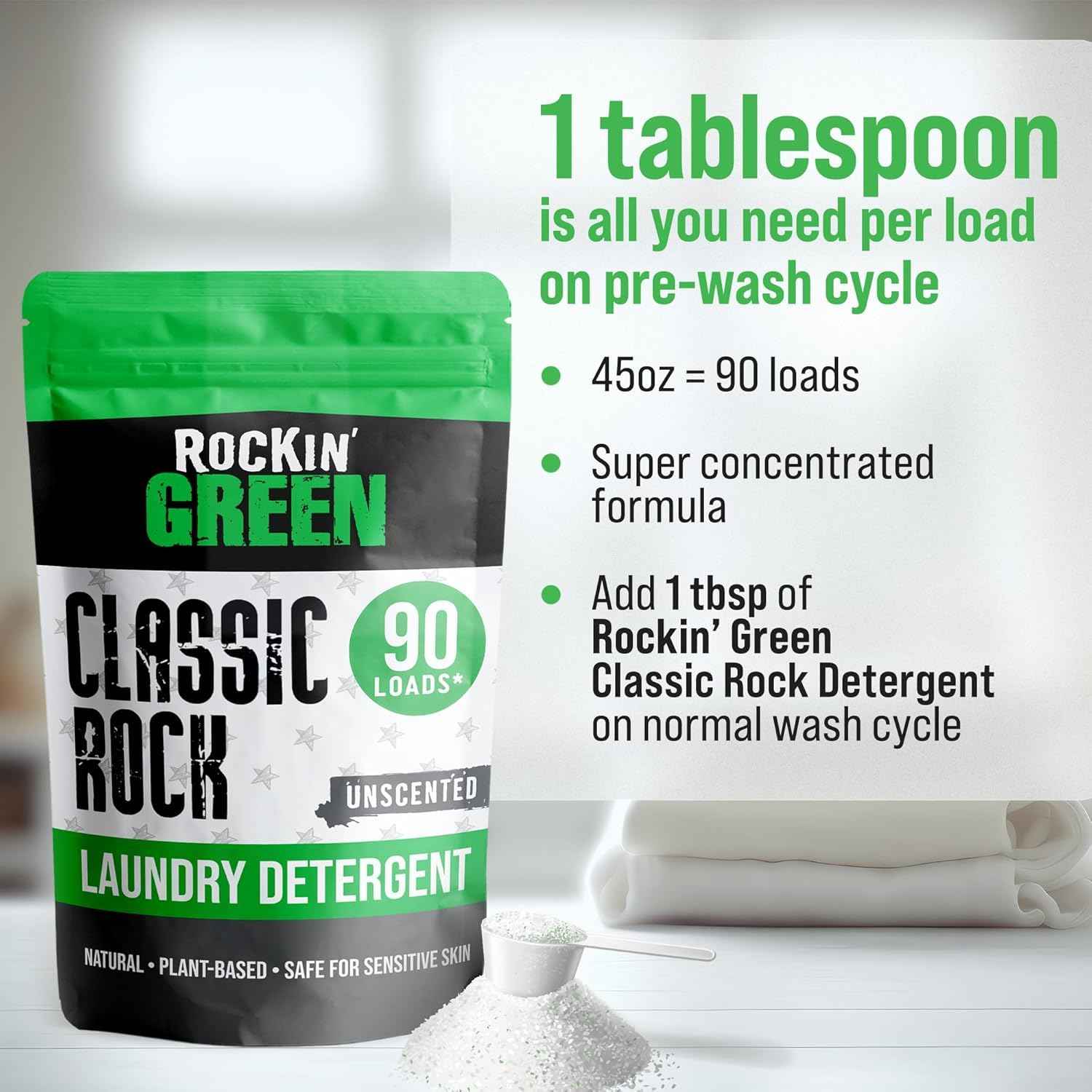 Natural Laundry Detergent (45 Ounce)