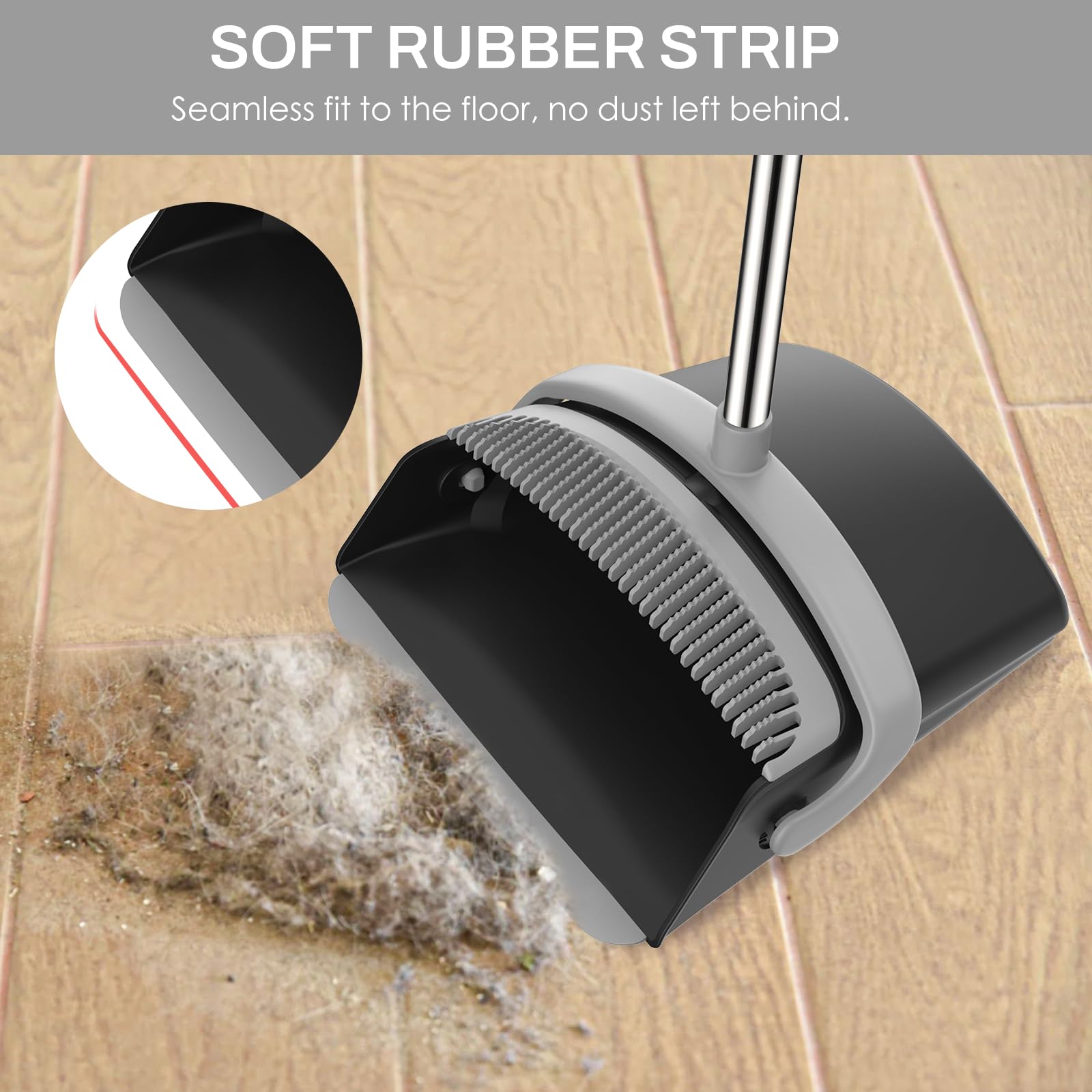 Broom and Dustpan Set for Home