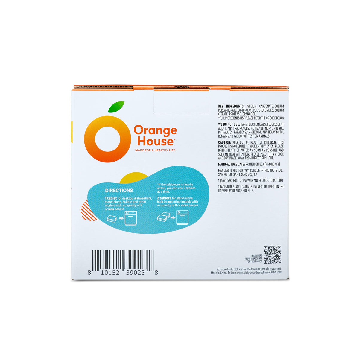 Plant Based Dishwasher Detergent Tablets (56 Count) - ModHome Supplies