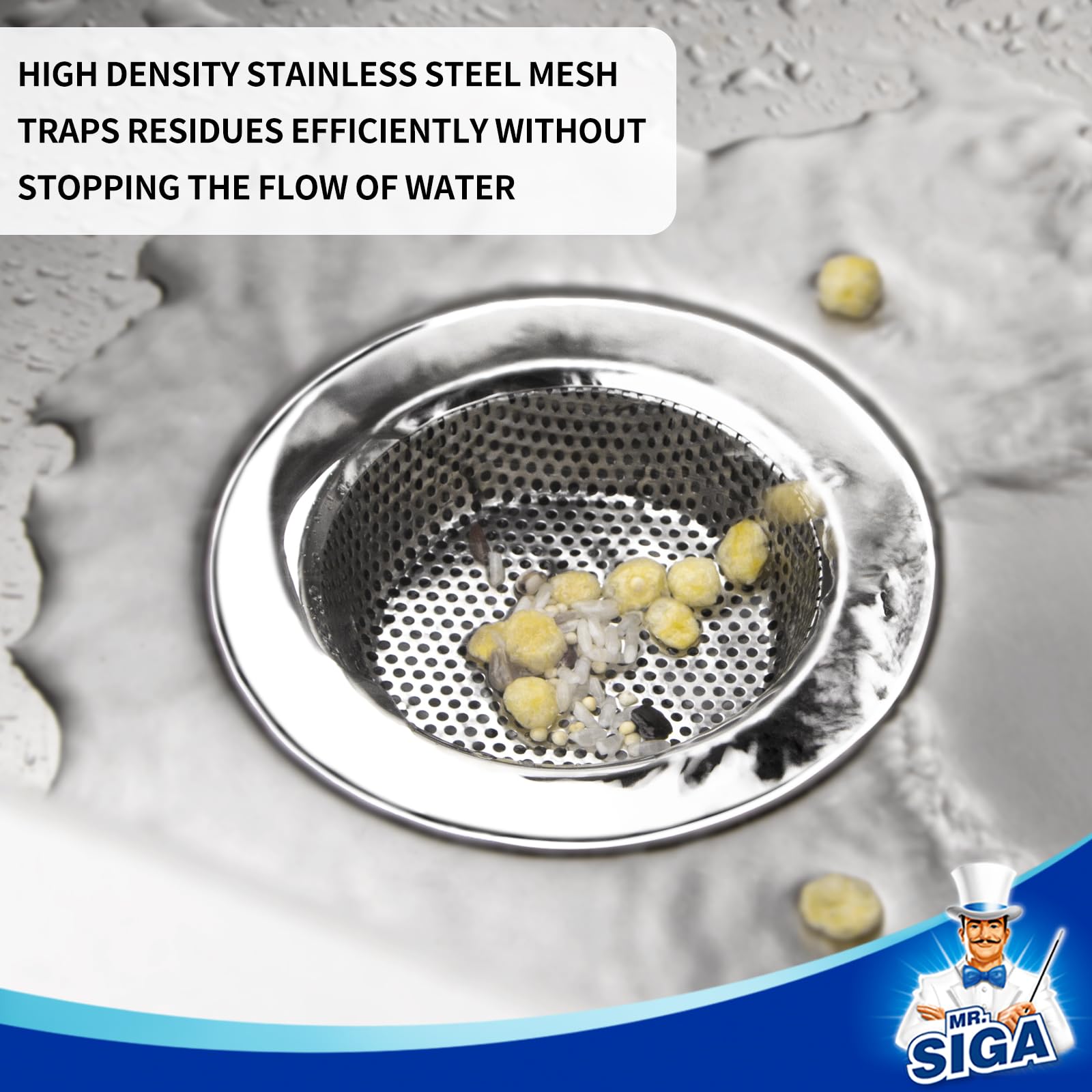 Kitchen Sink Strainer (3 Count)