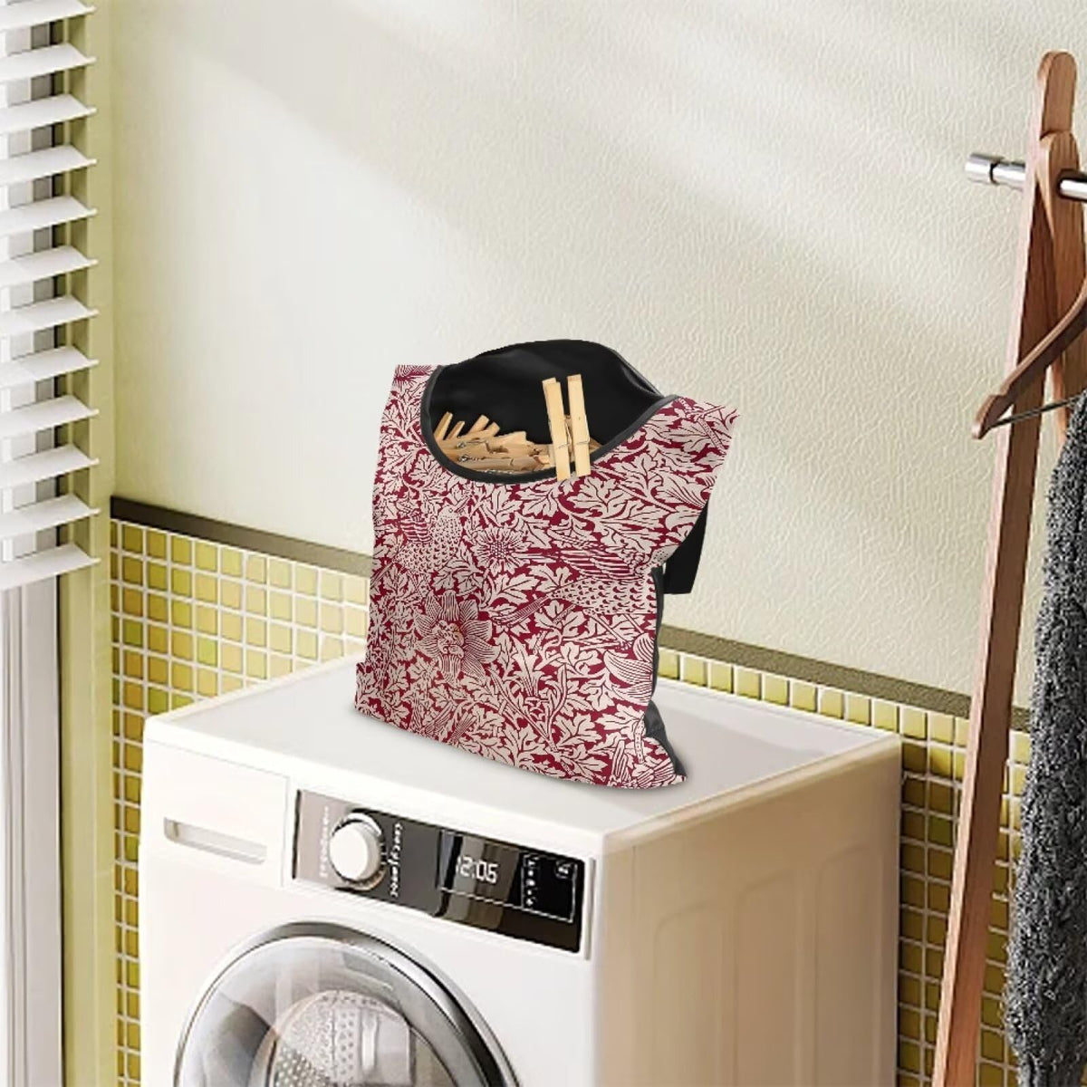 Strength Clothespin Bag 14.5x12 Inches