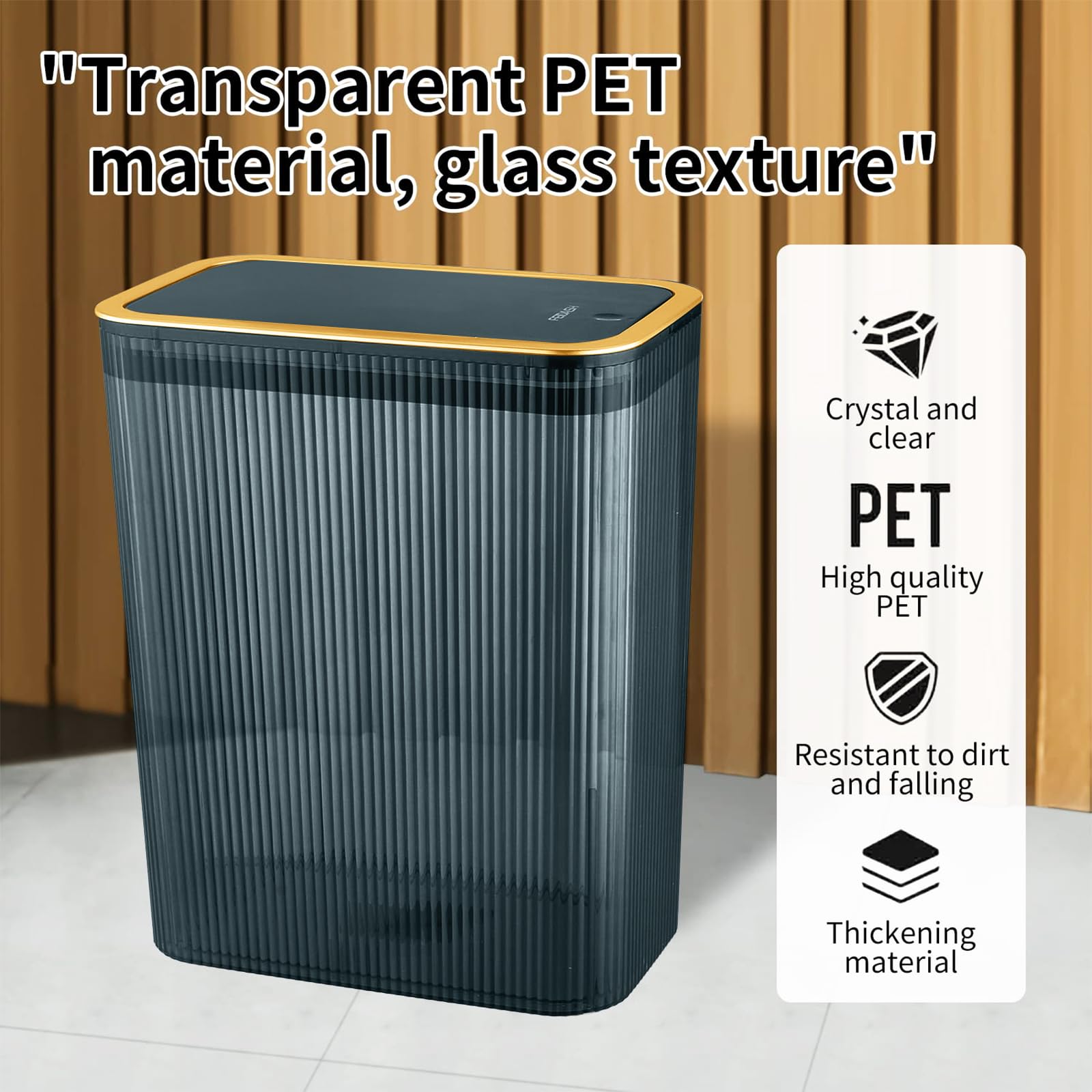 Garbage Can Bathroom Trash Cans with Lids