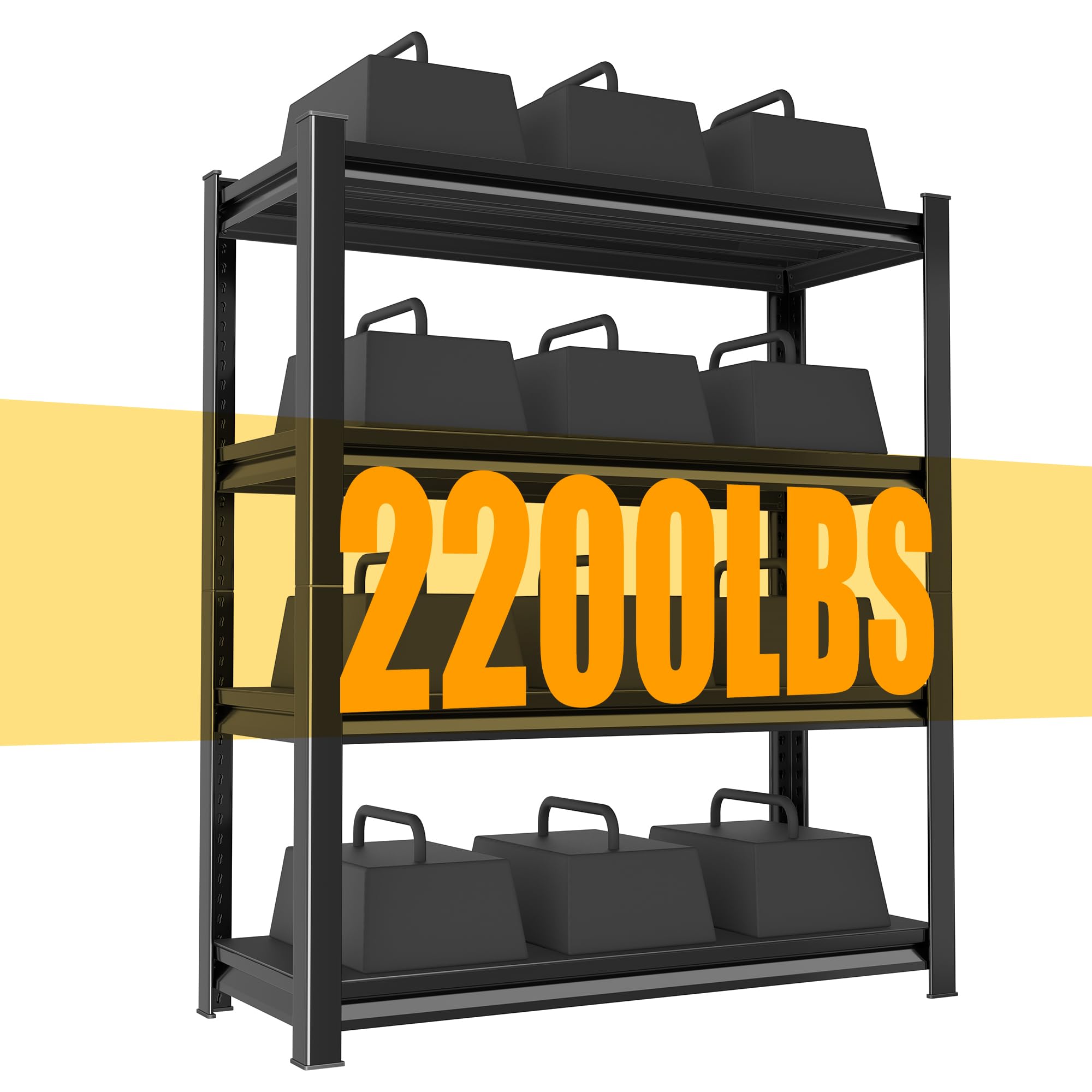 48" W Garage Shelving Heavy Duty