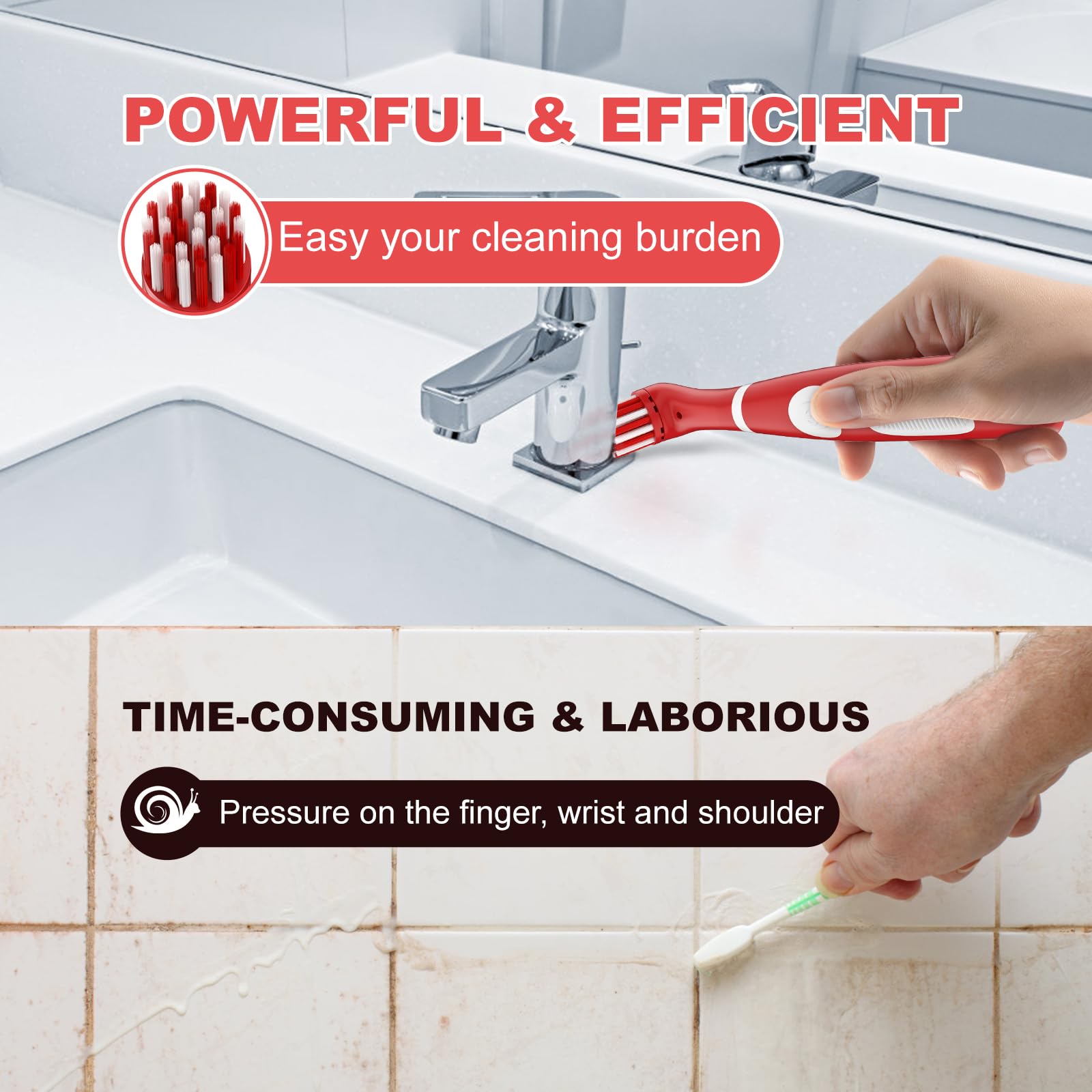 Rechargeable Electric Cleaning Brush with 4 in 1 Multiple Brush Heads and USB Cable