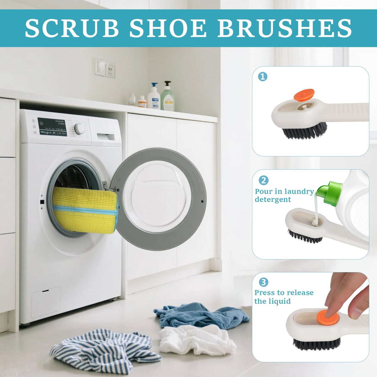 Shoe Washing Machine Bag