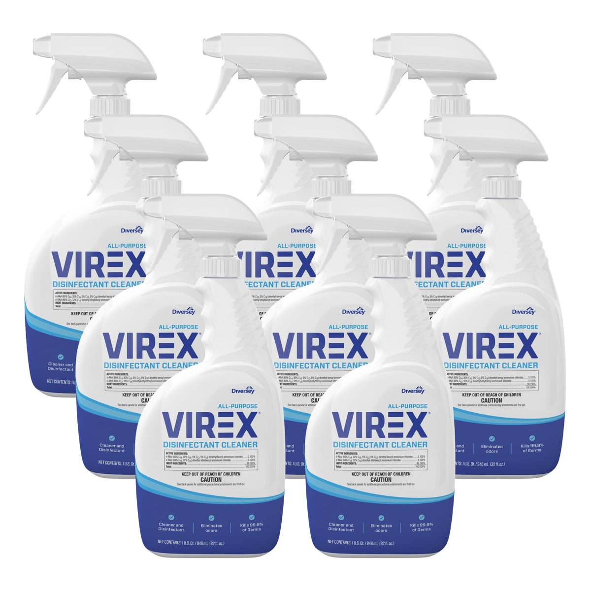 Diversey All Purpose Disinfectant Cleaner (256 Fl Oz)