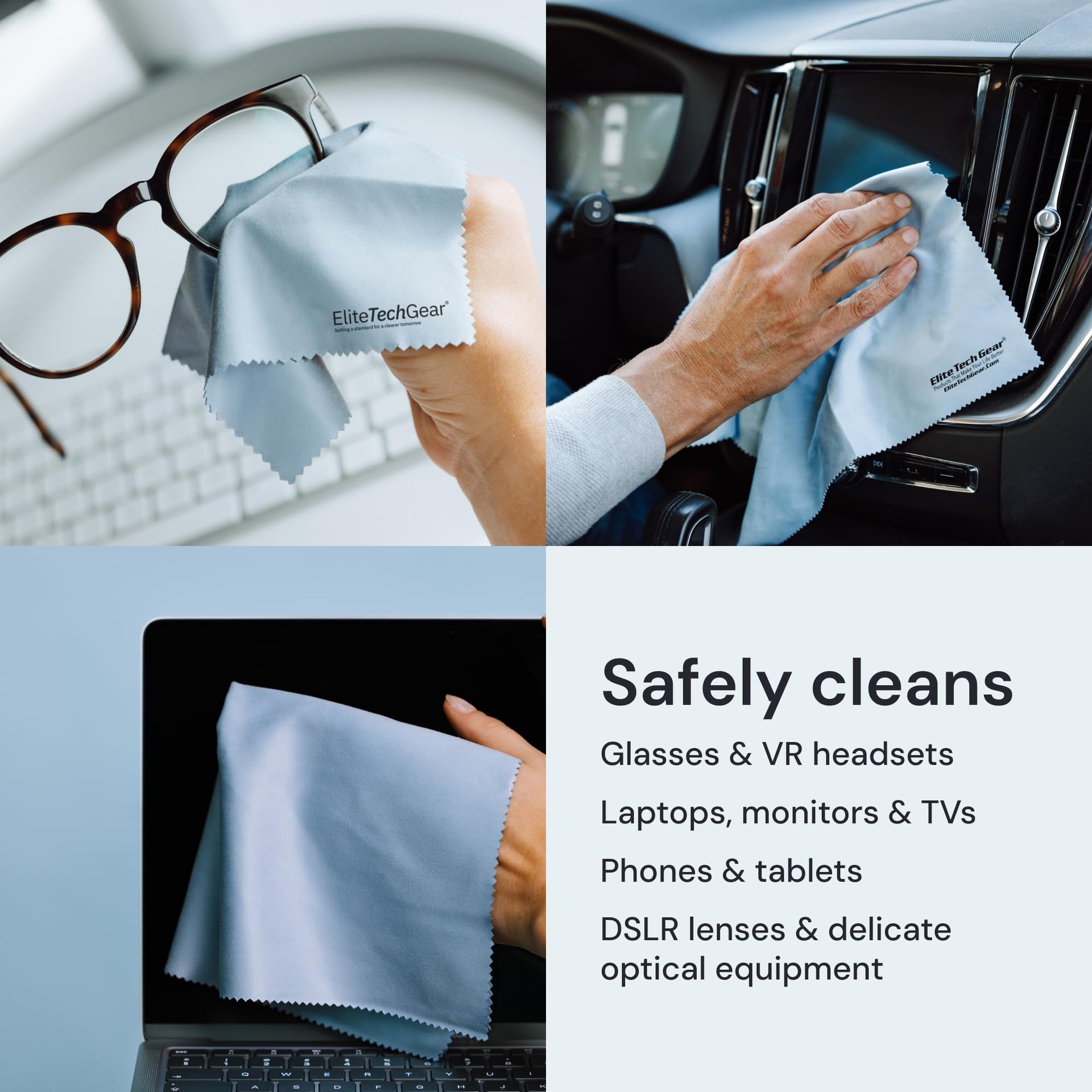 Microfiber Cleaning Cloth (4 Count)