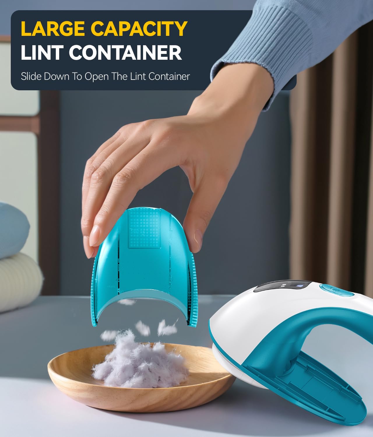 Rechargeable Fabric Shaver and Lint Remover