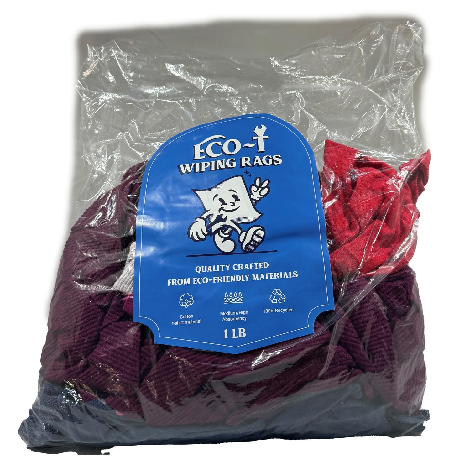1 Lb Bag Eco T Mechanic Shop Rags