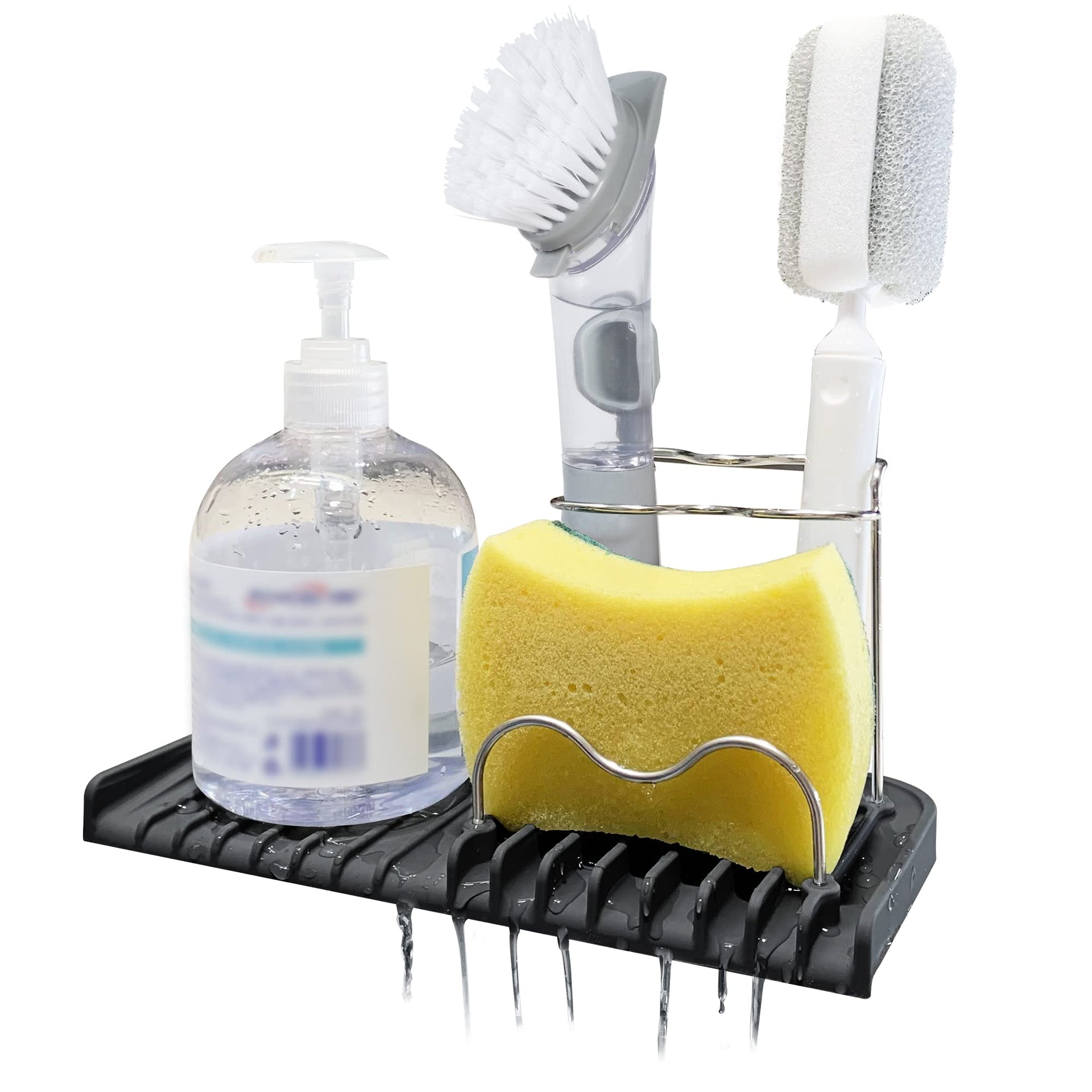 Silicone Sponge Holder Rack for Kitchen Sink