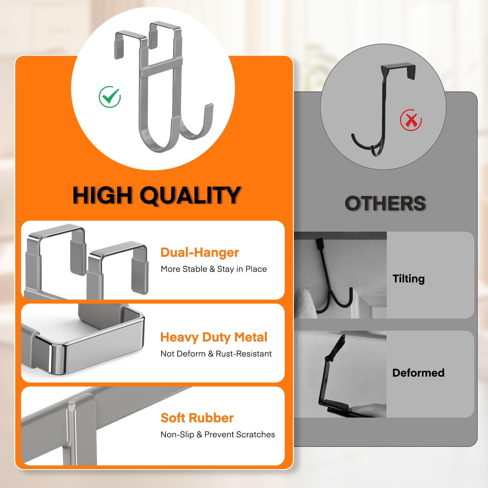 Over the Door Hooks (2 Count)