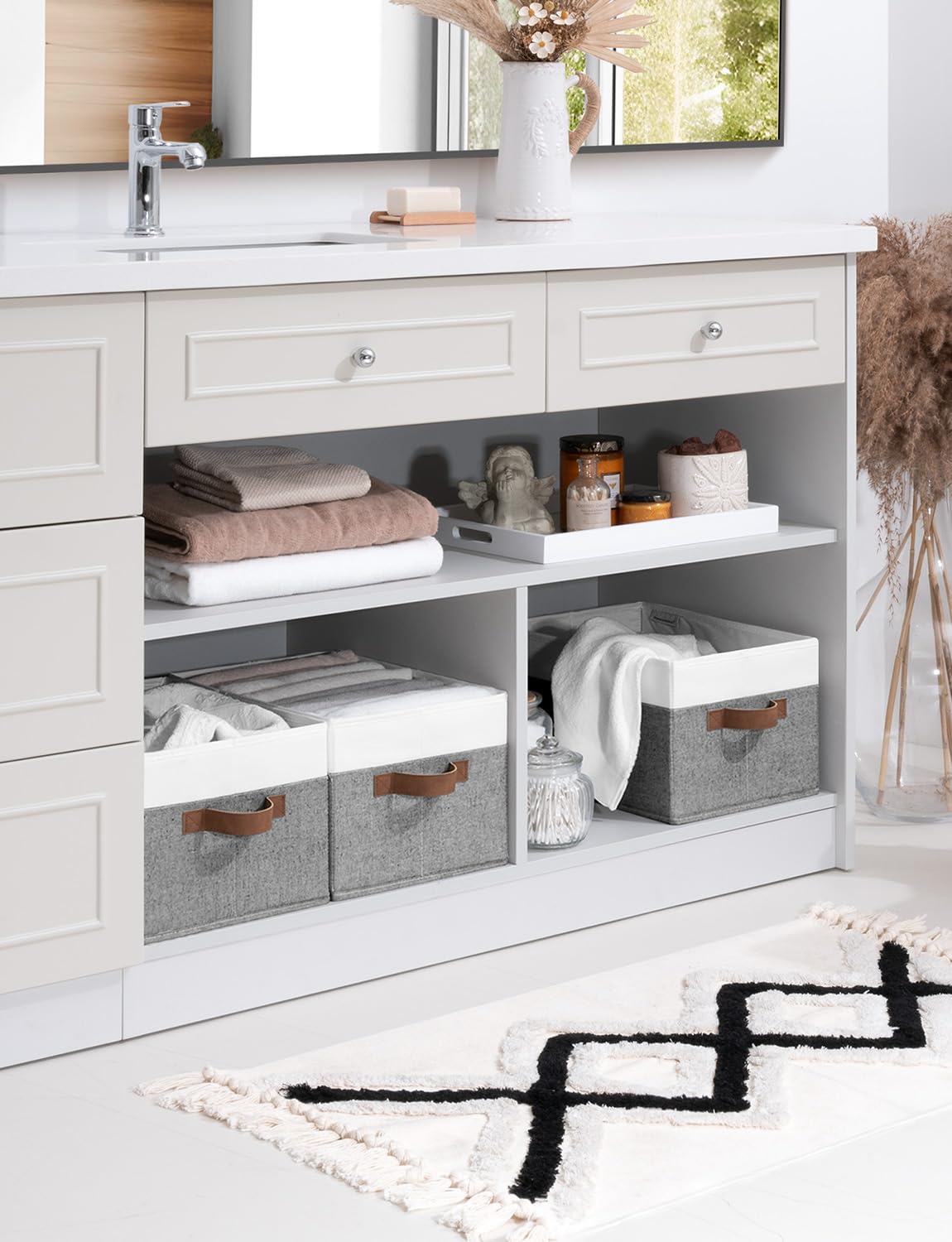 Closet Storage Bins (3 Count)
