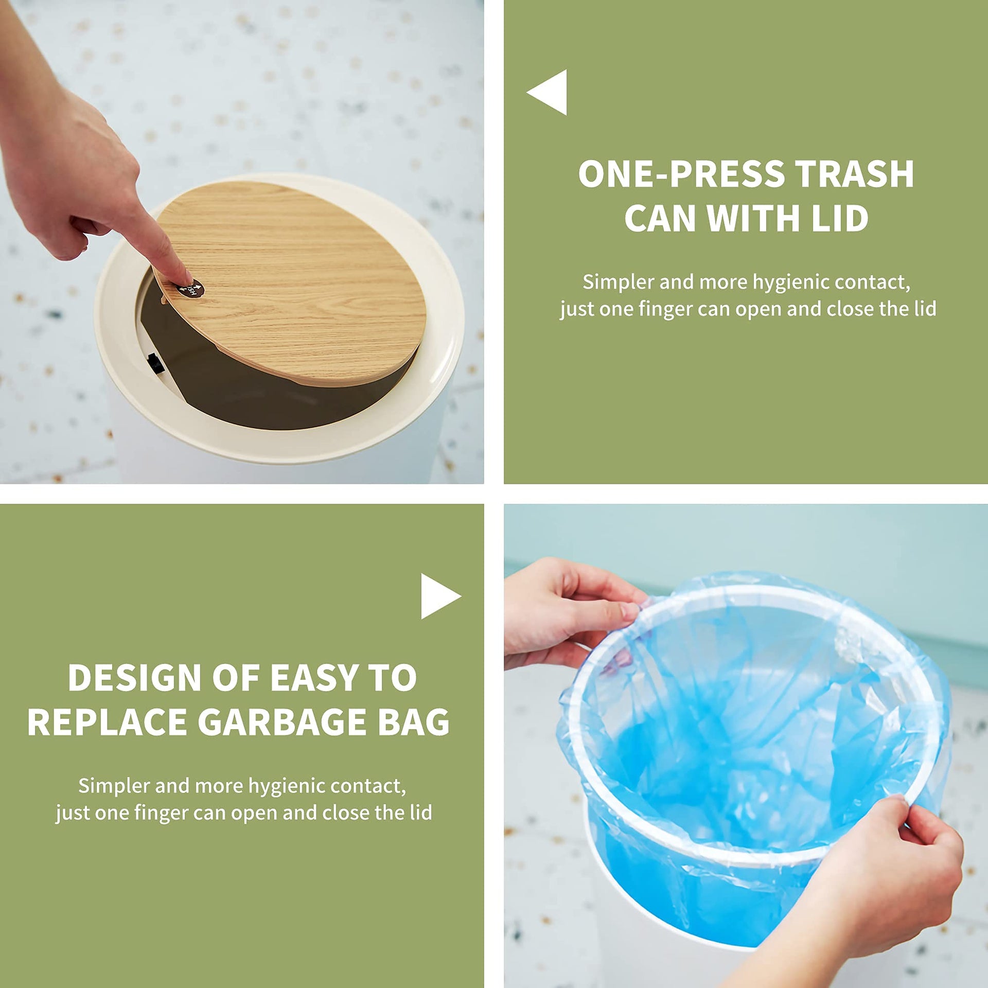 Trash can 7Liter