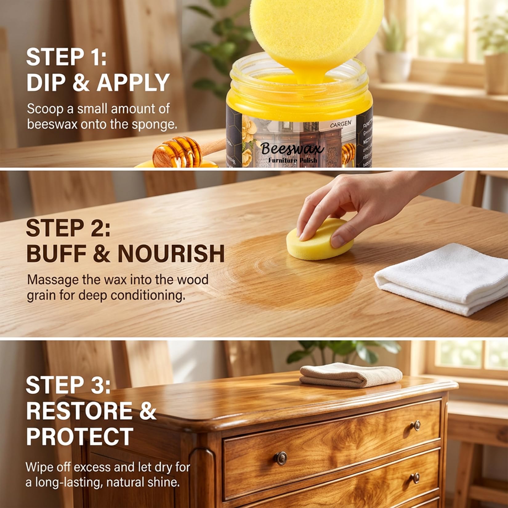 Beeswax Furniture Polish (5.64 Ounce)