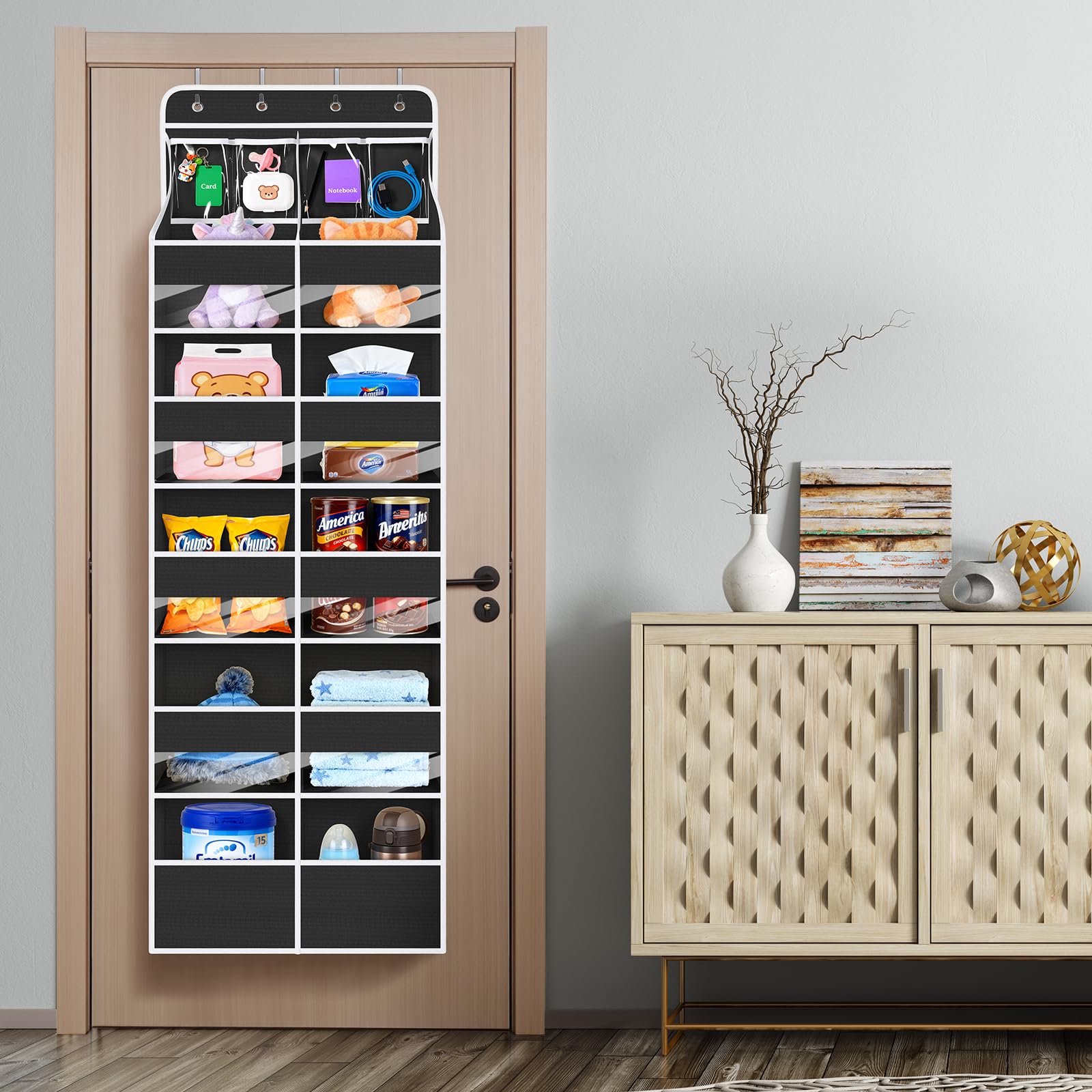Upgraded Over the Door Organizer for Baby Nursery
