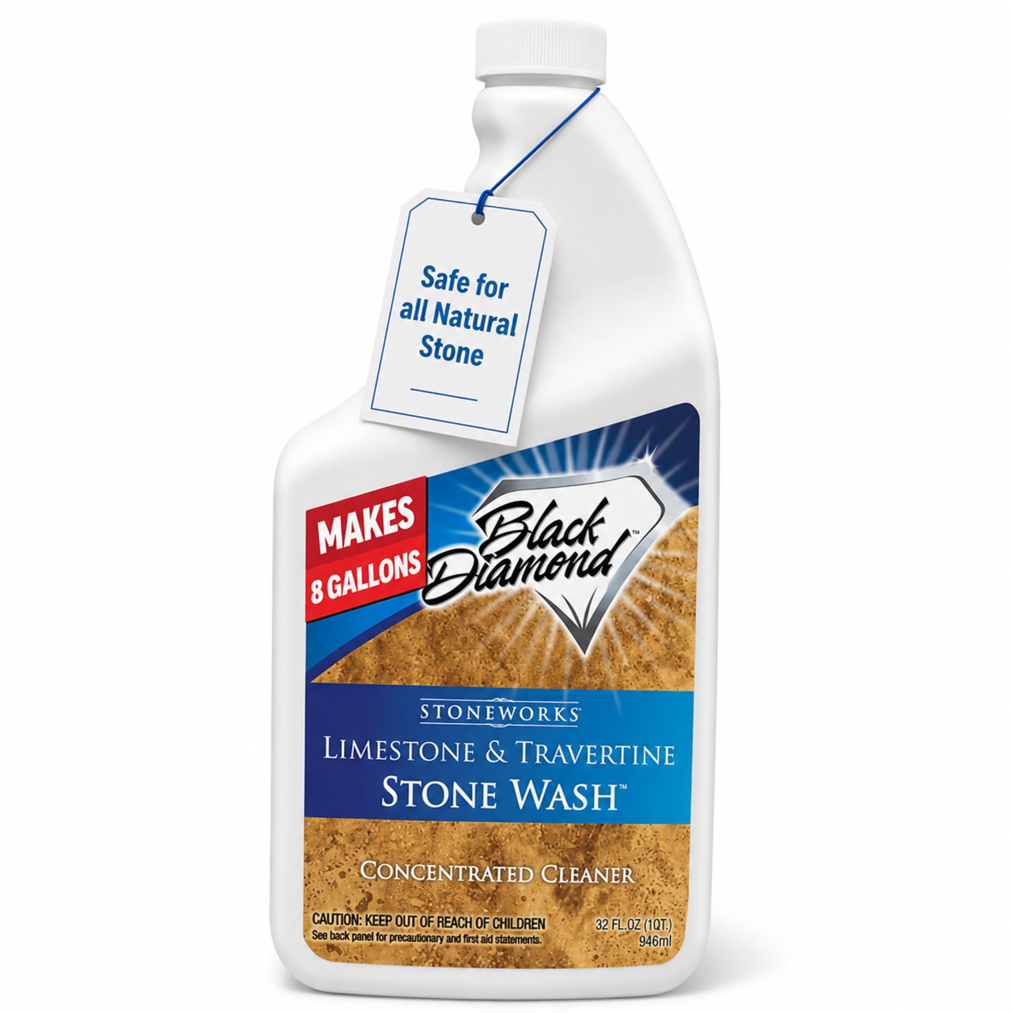 Natural Stone Cleaner for Limestone (32 Fl Oz)