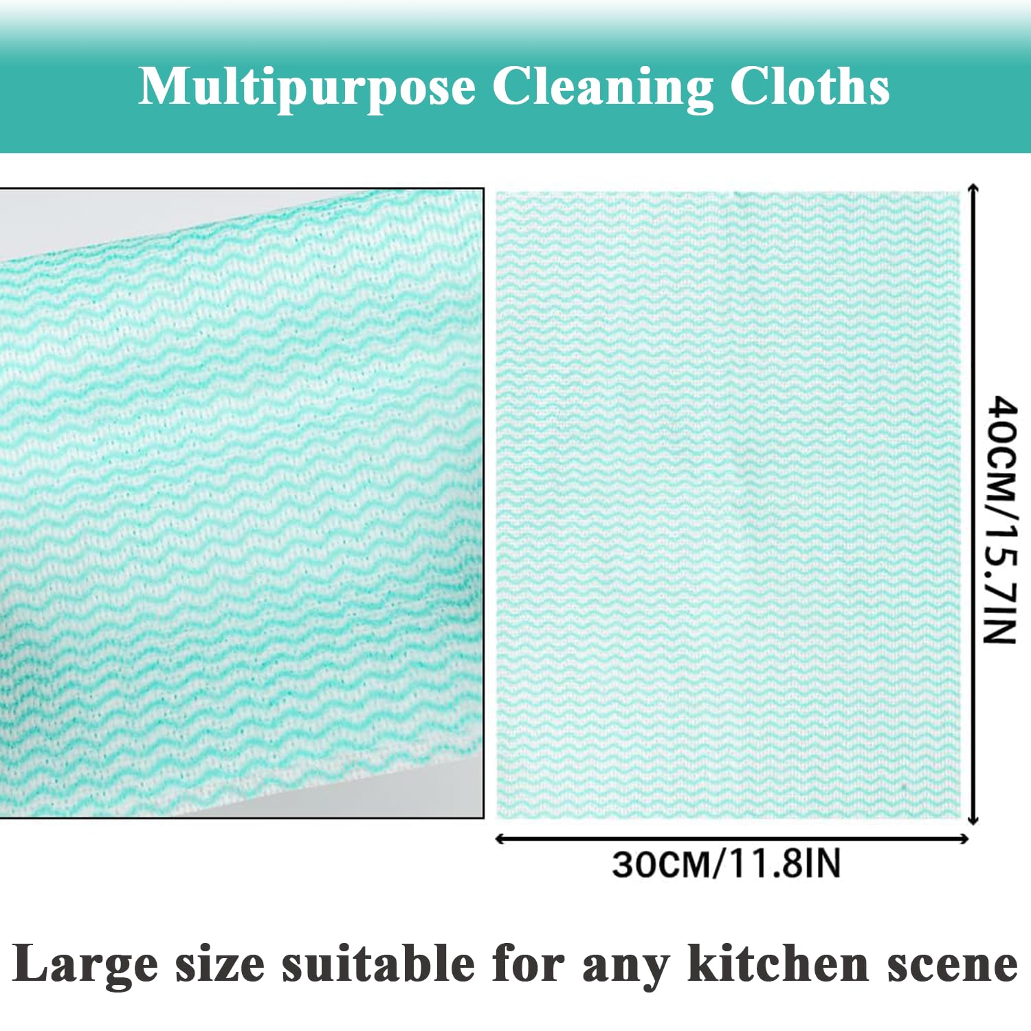 Disposable Dish Cloth and Cleaning Handi Wipes (100 Count) - ModHome Supplies