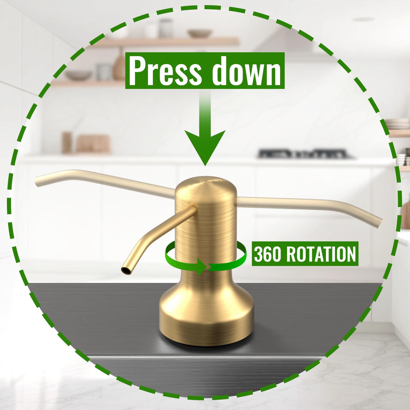 Soap Dispenser for Kitchen Sink