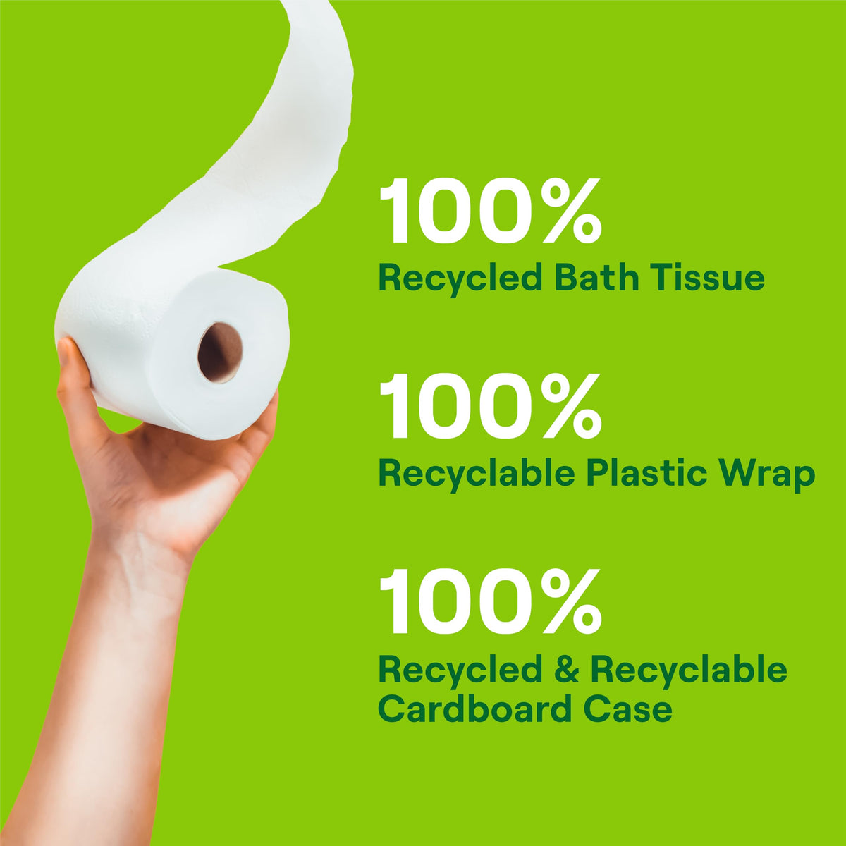 Toilet Paper 100% Recycled 2 (48 Count)
