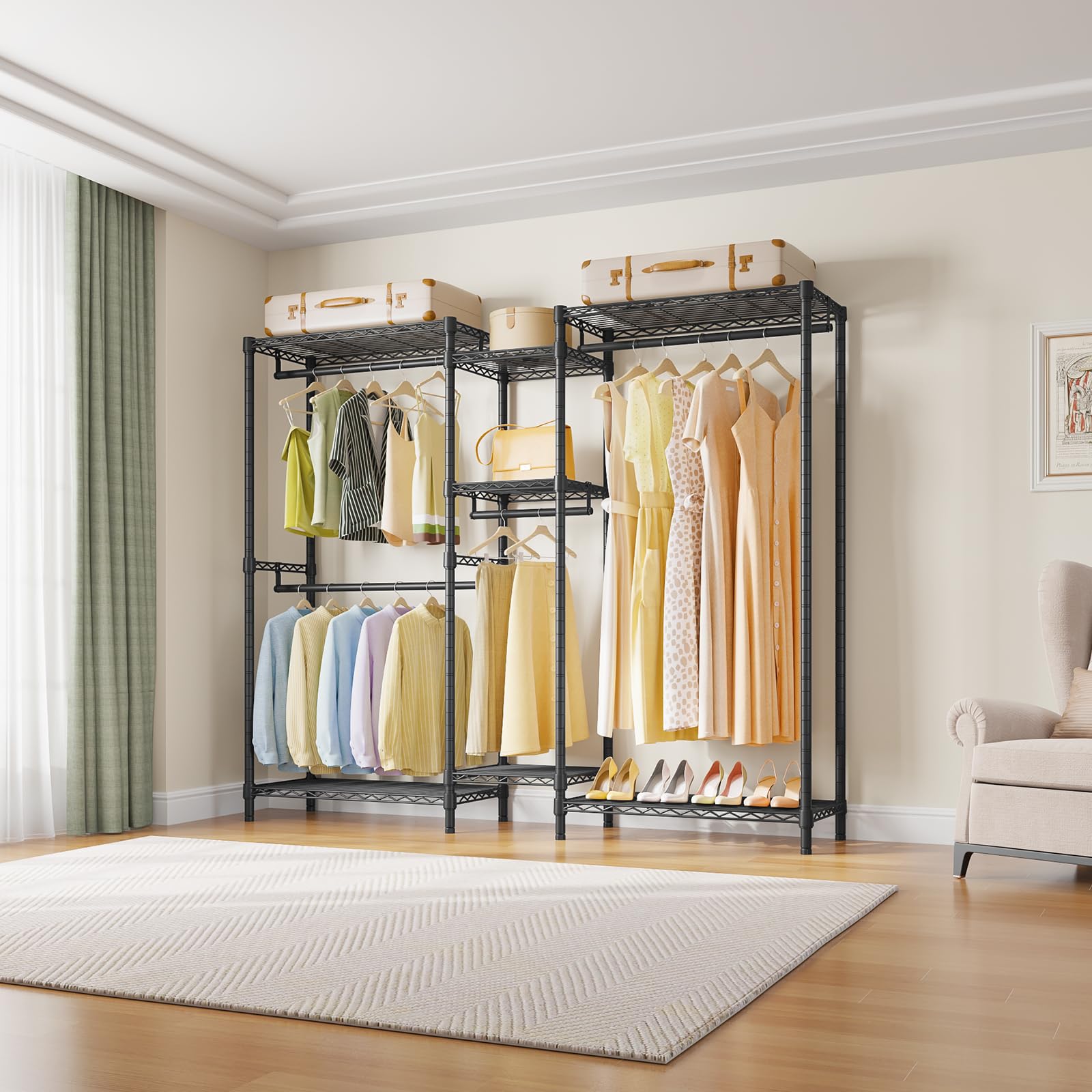 Classic V6 Medium Heavy Duty Clothes Rack