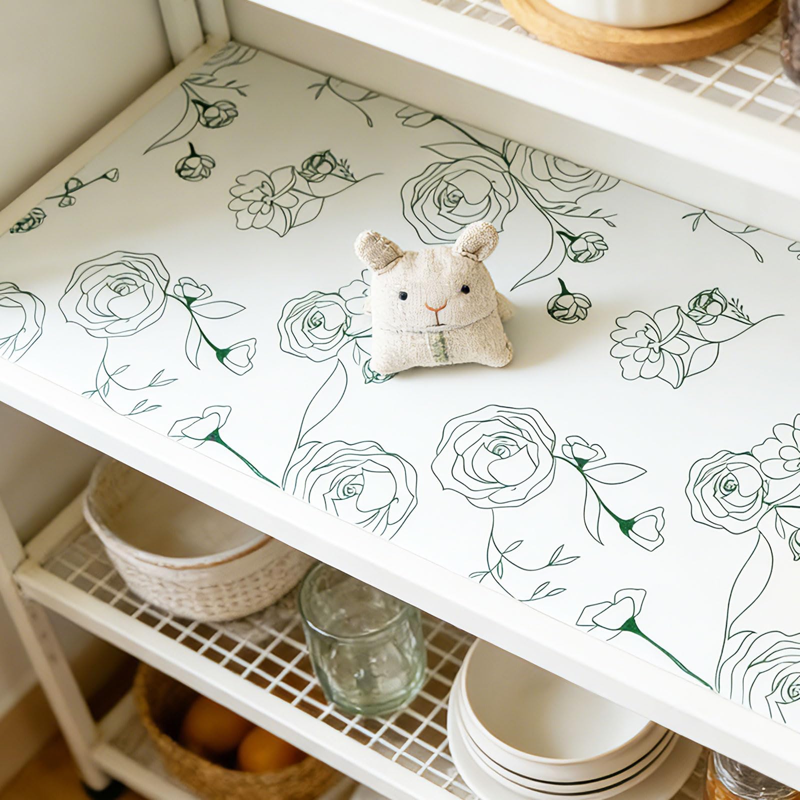 Shelf Liner for Kitchen Cabinets Drawer Liner Non (2834.4 sq inches)