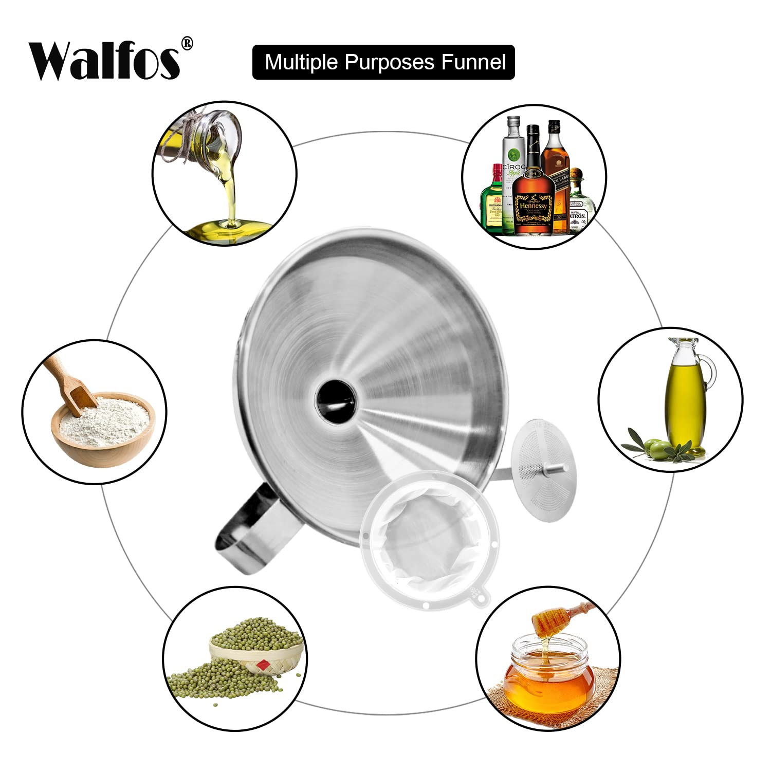 Stainless Steel Funnel