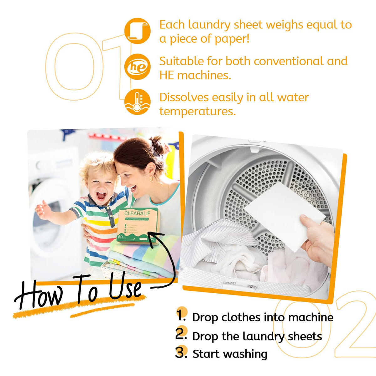 Laundry Detergent Sheets Up to 160 Loads (160 Count)