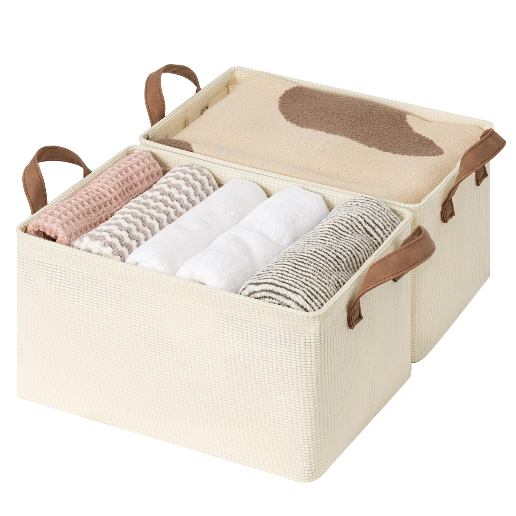 Closet Storage Bins (2 Count)