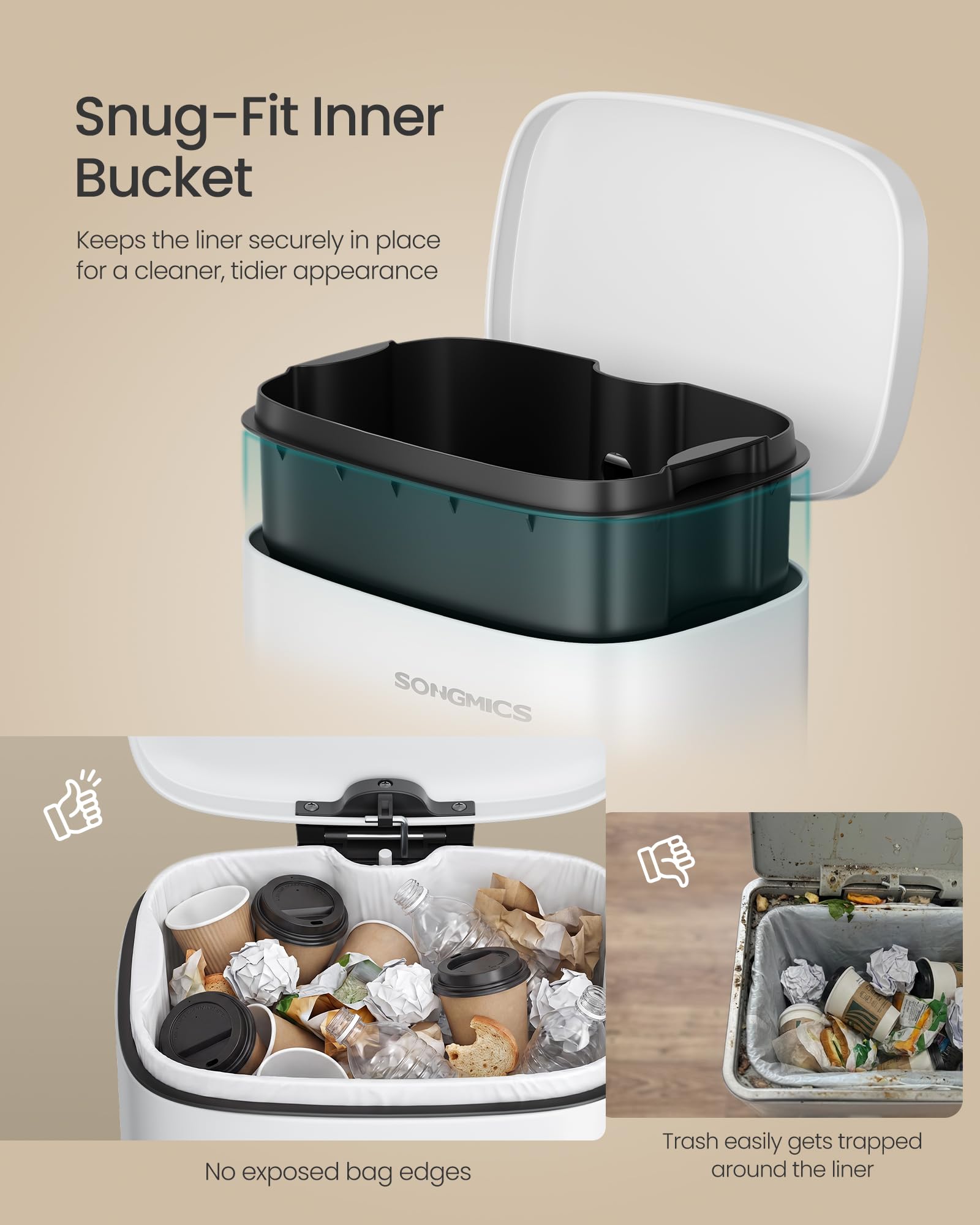 Stainless Steel Trash Can