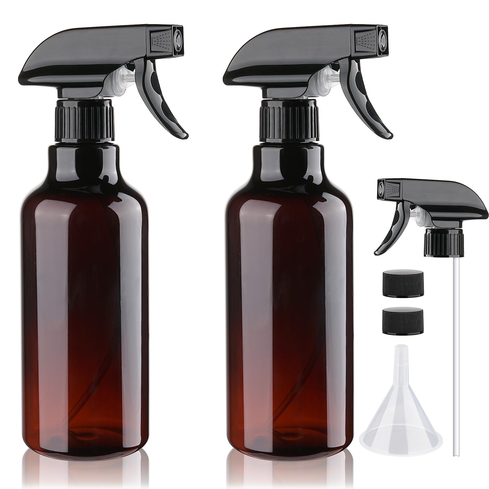 Plastic Spray Bottles 16.9oz (2 Count)