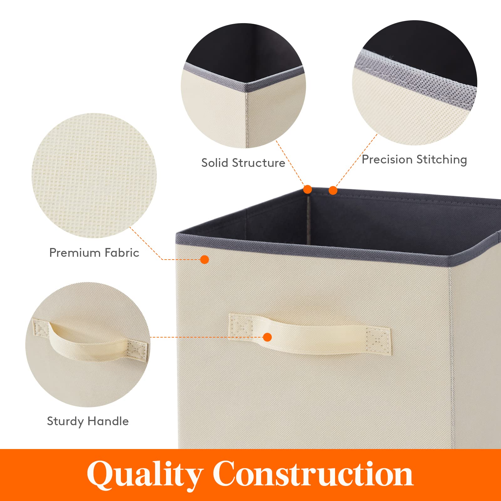 Storage Cubes (6 Count)