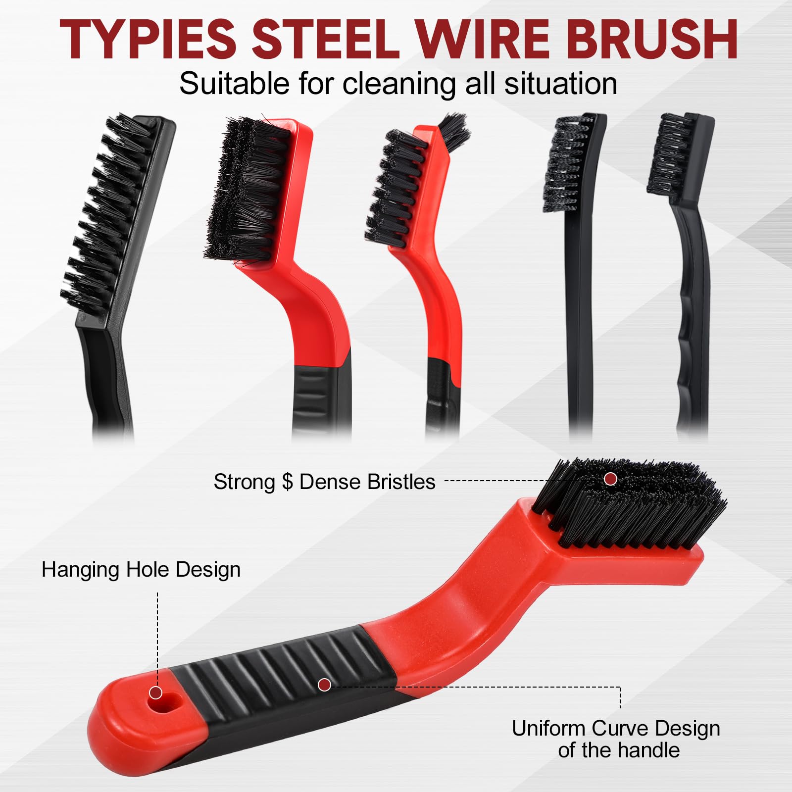 30 Pcs Wire Cleaning Brush Set (30 Count)