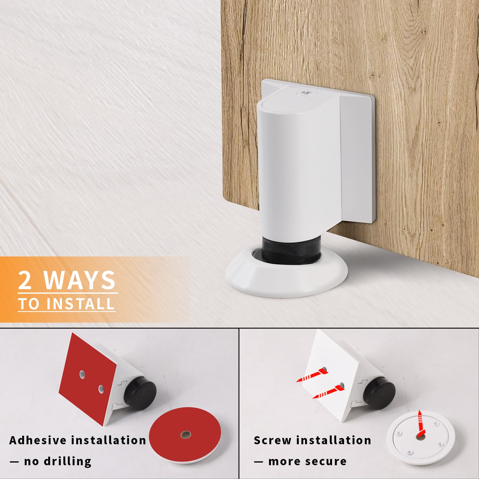 Magnetic Door Stoppers for Bottom of Door