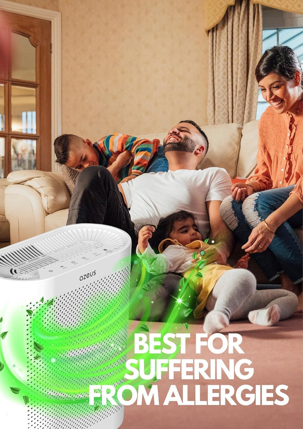 Air Purifier for Large Rooms Up to 2160 Sq Ft