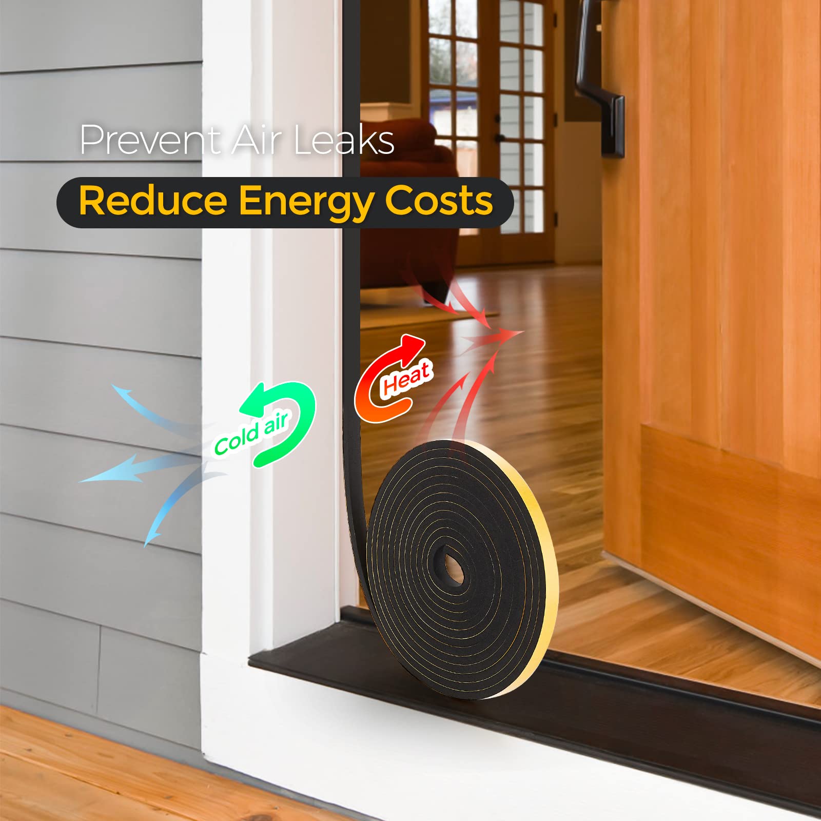 Weather Stripping Door Seal (13 Foot)