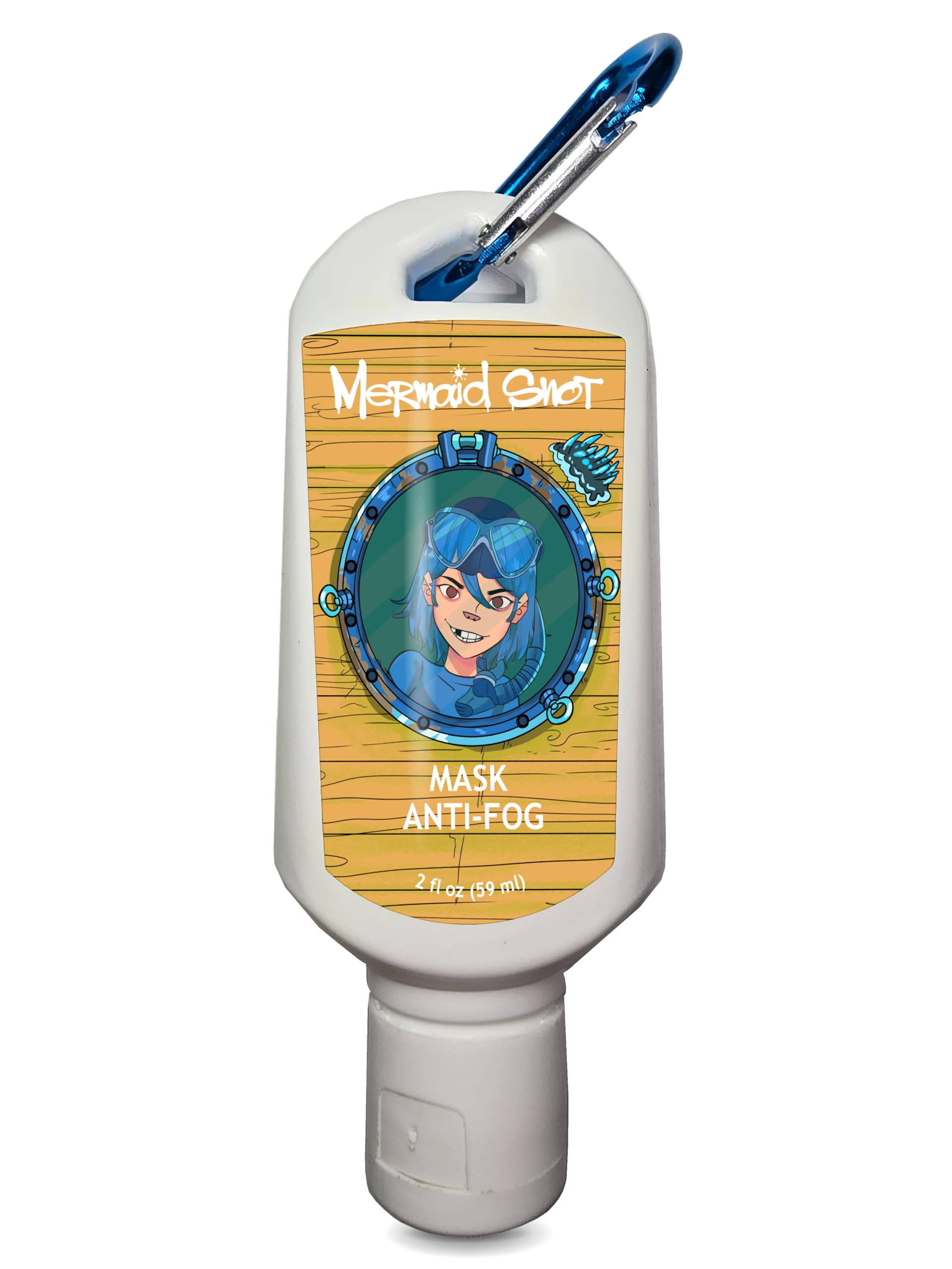 Mermaid Snot Anti Fog Mask Defogging Gel for Scuba Diving and Snorking (2 Fl Oz)