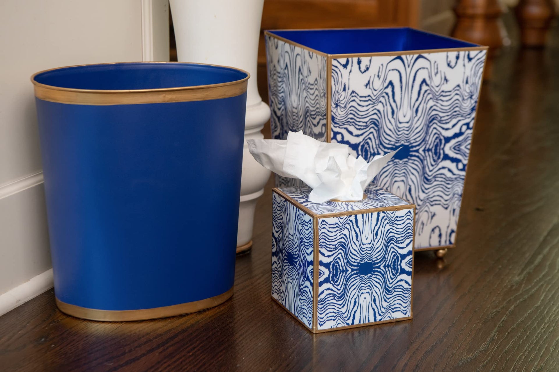 Decorative Waste Basket for Bathroom Trash Can Wastebasket