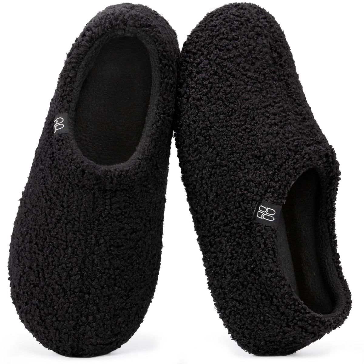 Women's Fuzzy Curly Fur Loafer Slippers