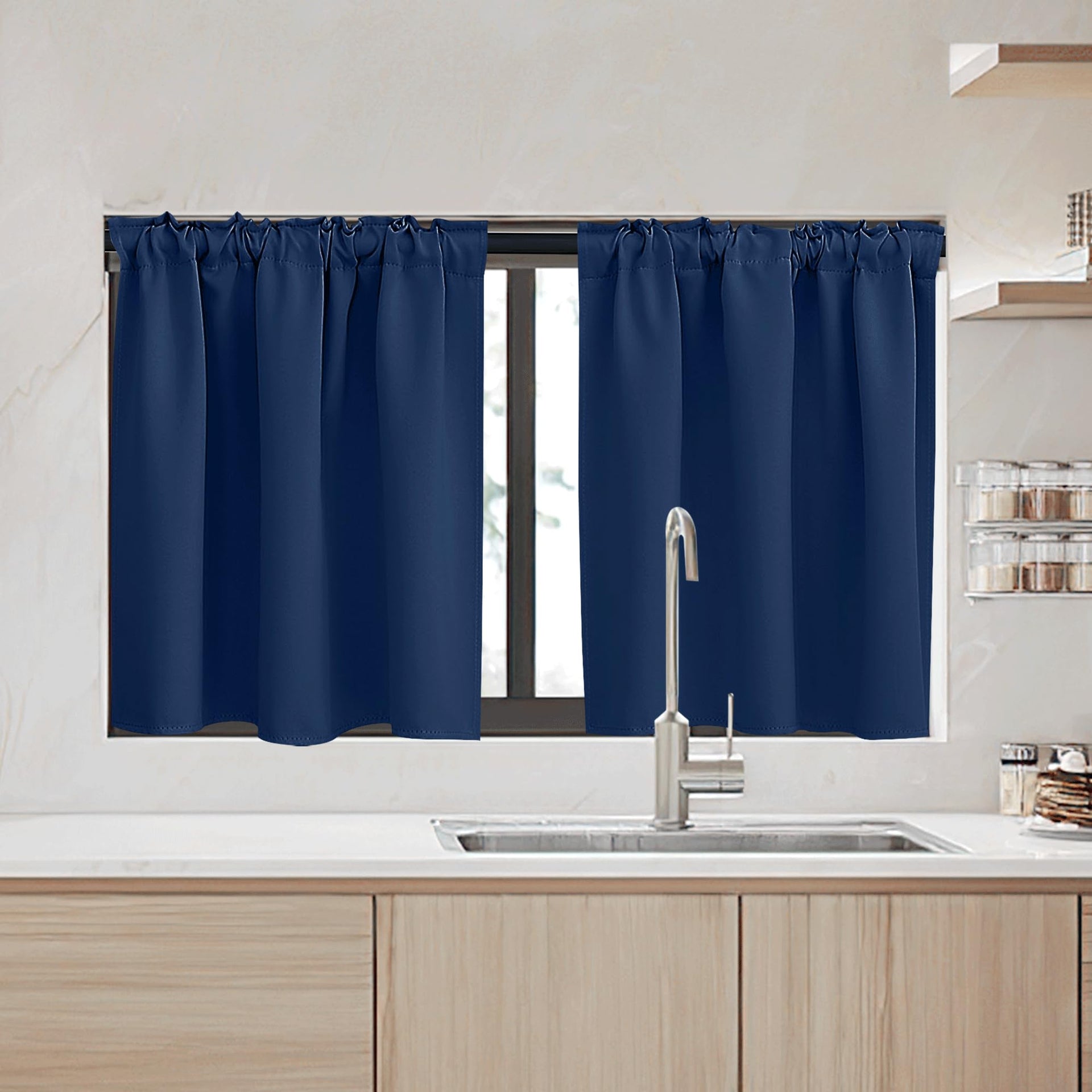 Kitchen Window Curtains (2 Count)