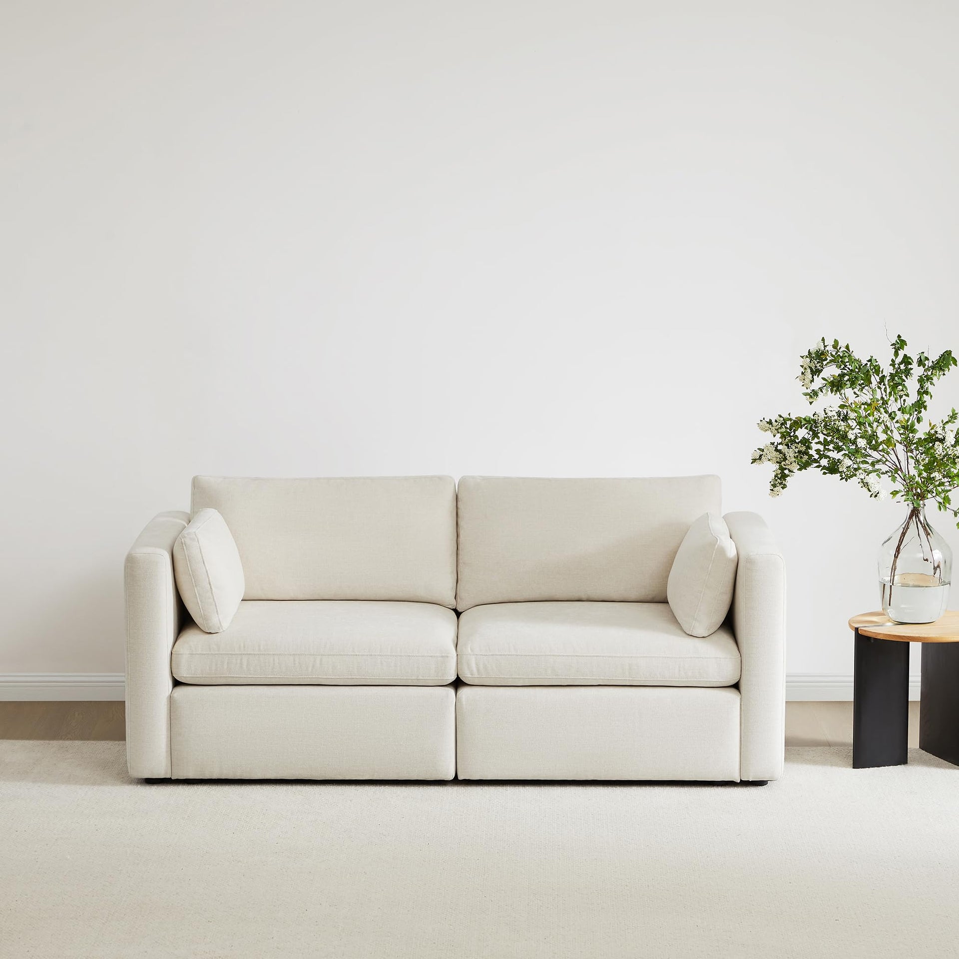 78" Modular Sectional Sofa (2 sections)