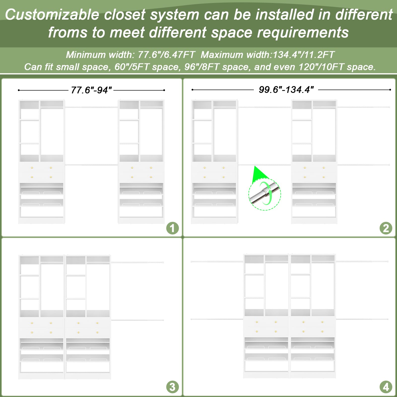 Closet System (10 Foot)
