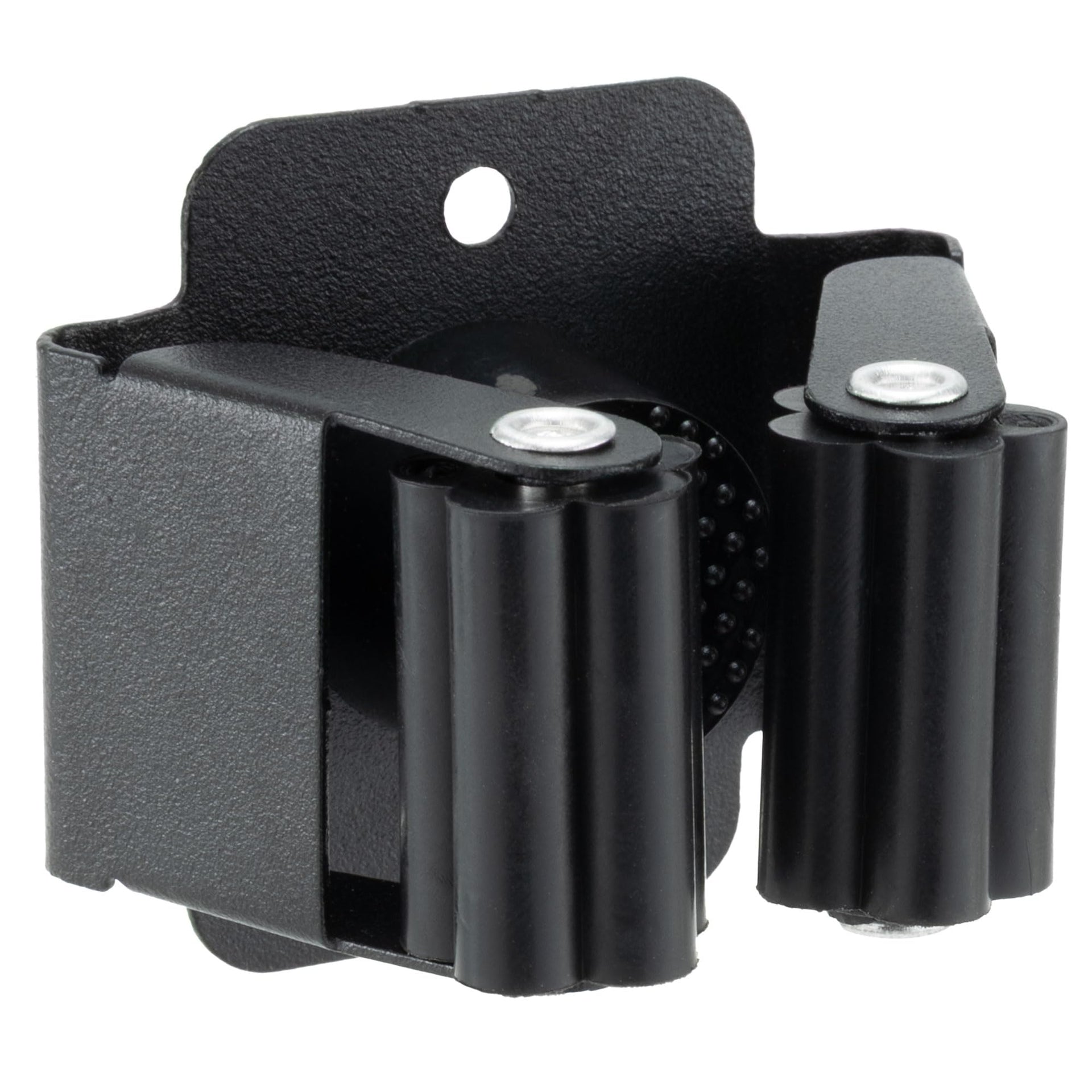 Black Wall Mount Broom & Mop Holder