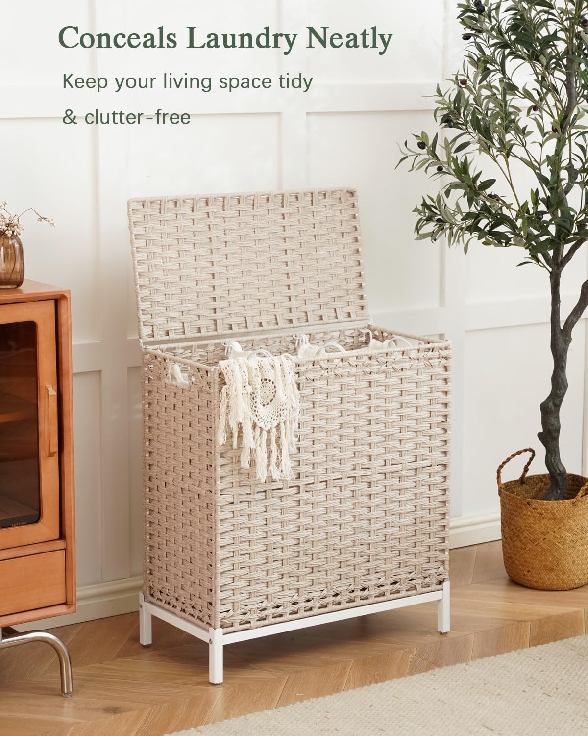 Laundry Hamper with Lid